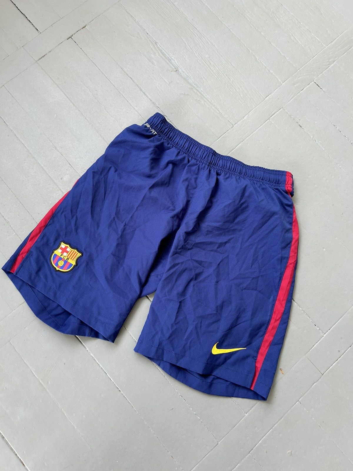 Nike FCB Barcelona soccer shorts football jersey Size US 32 / EU 48 - 2 Thumbnail