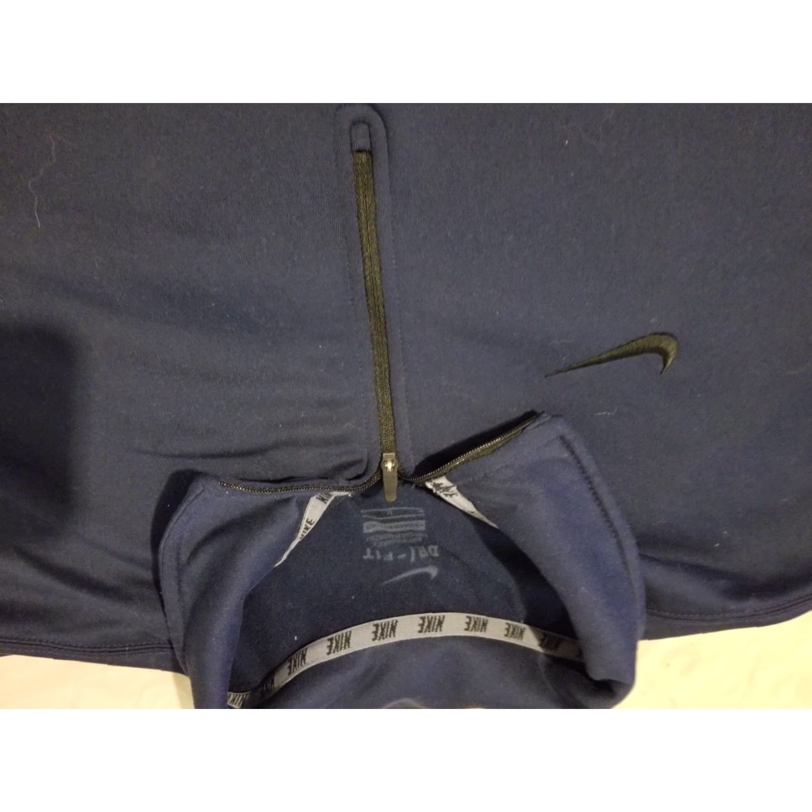 Nike Nike Mens Sweater Half Zip M Navy Blue Athletic Gym Workout Size US M / EU 48-50 / 2 - 3 Thumbnail