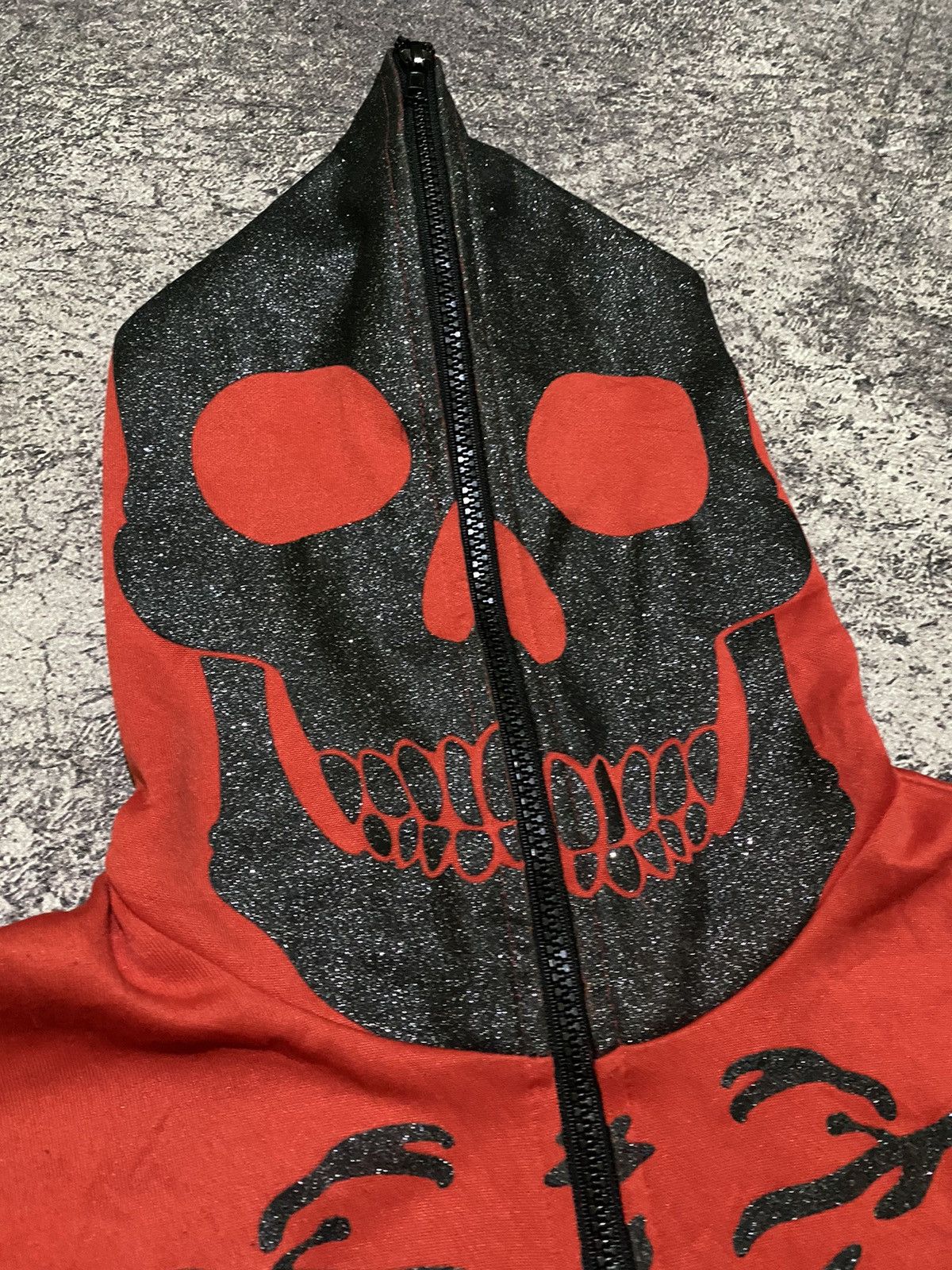 Hysteric Glamour × If Six Was Nine × Japanese Brand Y2k Intheattic skull ifsixwasnine zip hoodie Size US M / EU 48-50 / 2 - 6 Thumbnail