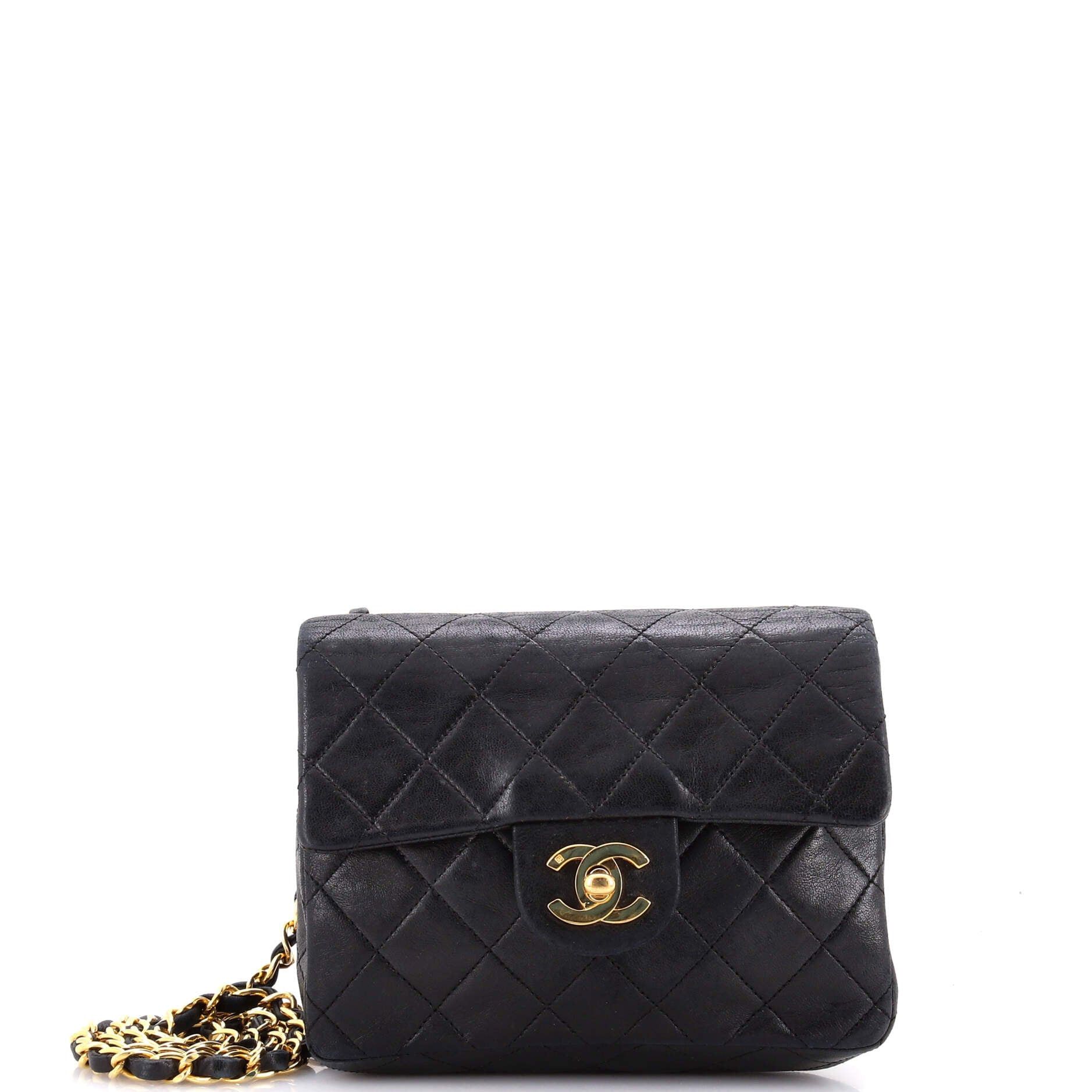 Chanel Vintage Square Classic Single Flap Bag Size ONE SIZE - 1 Thumbnail