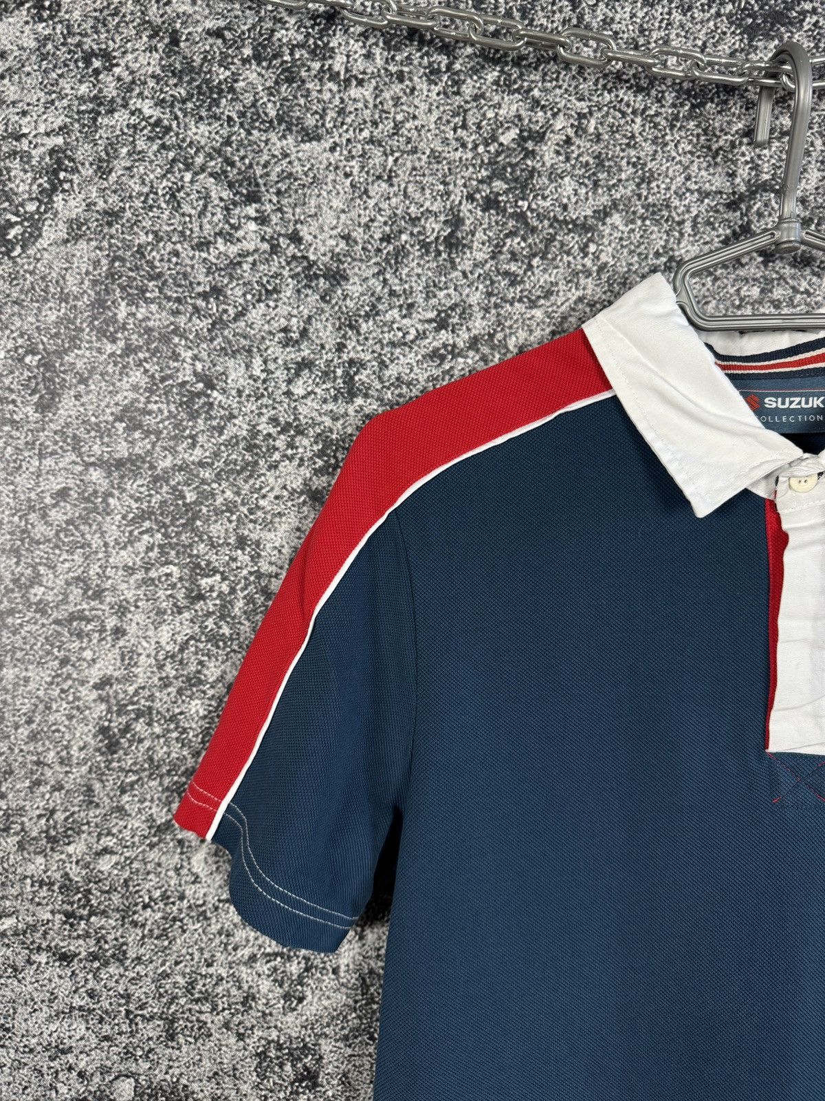 Vintage Suzuki Racing Polo Shirt Motor Co Japan Engineered Size S Size US S / EU 44-46 / 1 - 4 Thumbnail