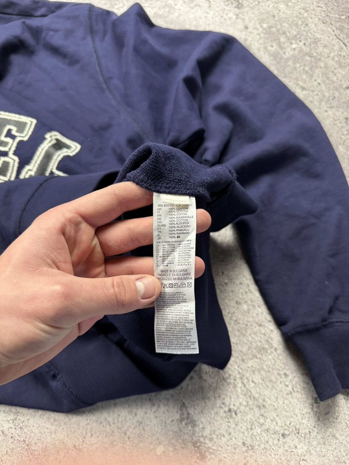 Diesel VINTAGE DIESEL ONLY THE BRAVE Y2K SWEATSHIRT JAPANESSE RARE Size US L / EU 52-54 / 3 - 5 Thumbnail