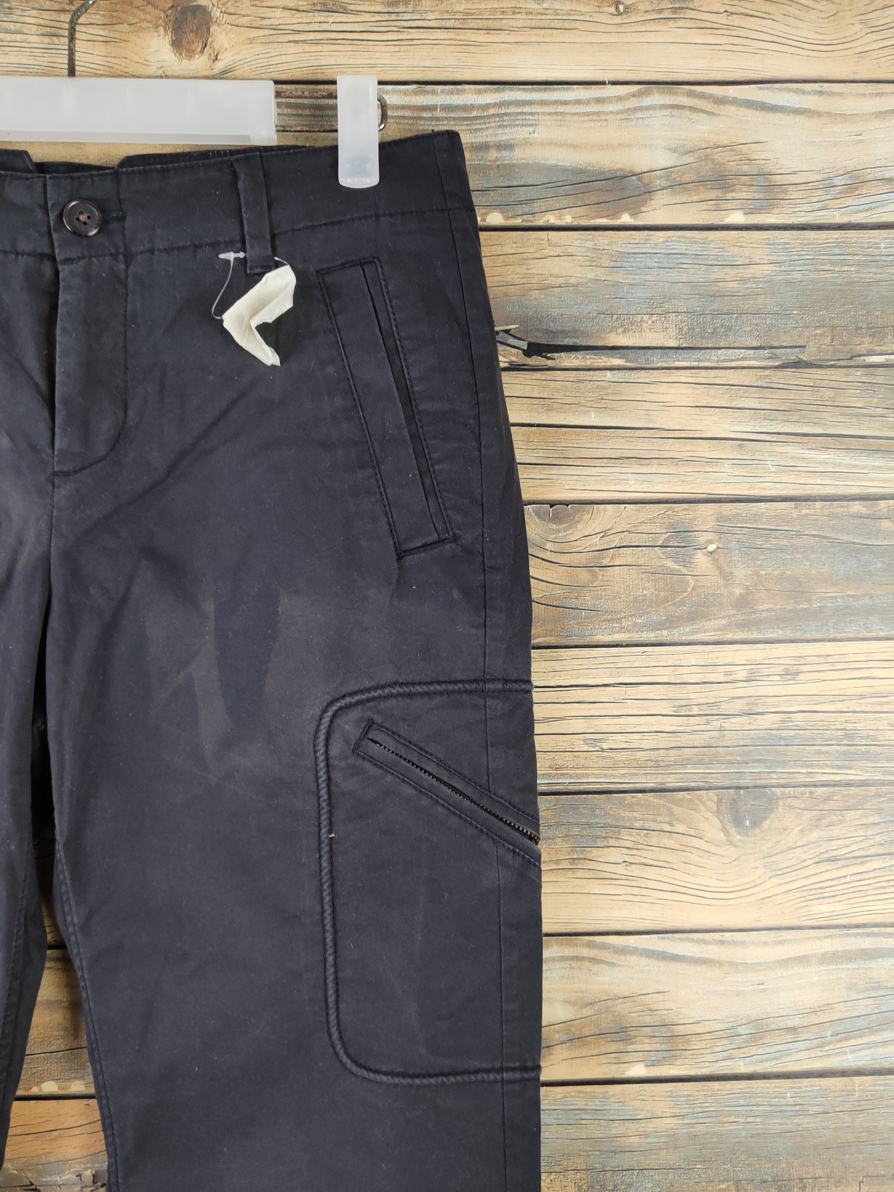 Gap DLL Gap Black Multipocket Tactical Cargo Pants #091 Size 29" - 5 Thumbnail