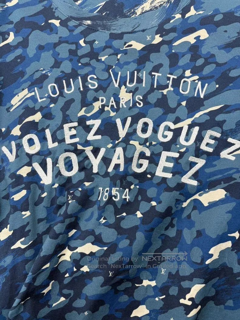 Louis Vuitton Louis Vuitton Camouflage Logo Short Sleeve Shirt. Size US S / EU 44-46 / 1 - 4 Thumbnail