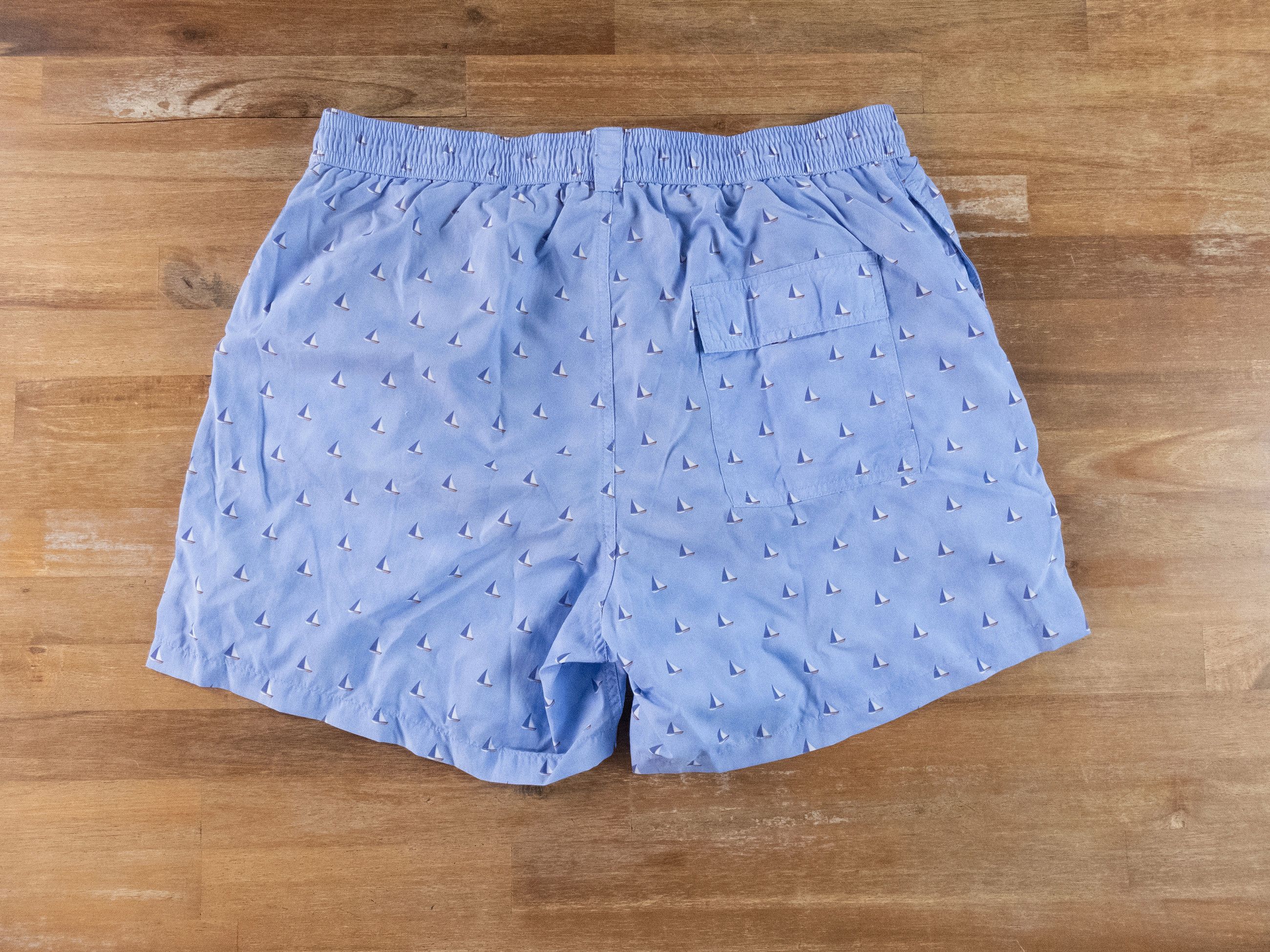 Loro Piana LORO PIANA blue Bay Toys sail print swim shorts XL Size US 36 / EU 52 - 5 Thumbnail
