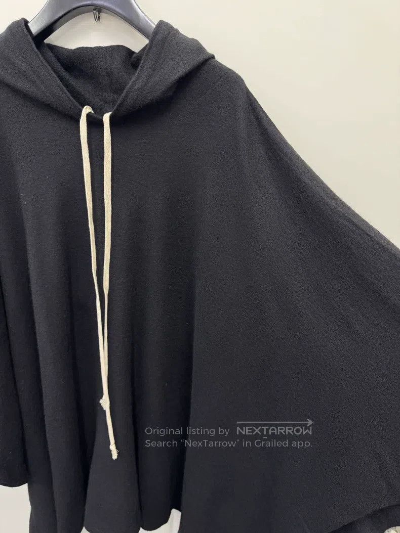 Rick Owens Rick Owens Hooded Cape Sweatshirt Size XS / US 0-2 / IT 36-38 - 4 Thumbnail