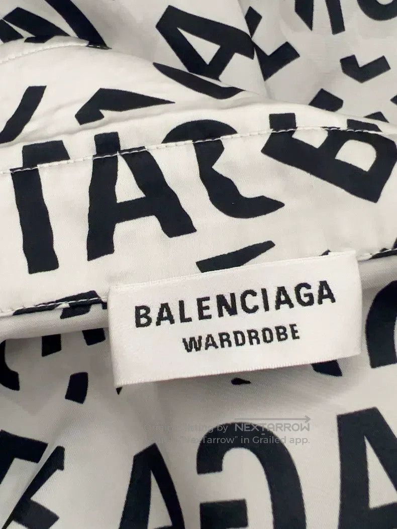 Balenciaga Balenciaga Viscose Shirt Size S / US 4 / IT 40 - 2 Thumbnail