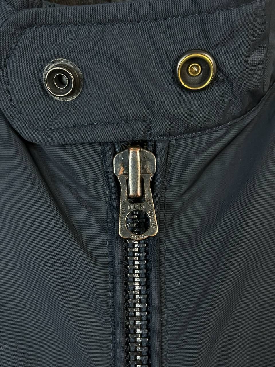Diesel DIESEL INDUSTRY JACKET NAVY BLUE ZIP UP MENS SIZE M Size US M / EU 48-50 / 2 - 3 Thumbnail