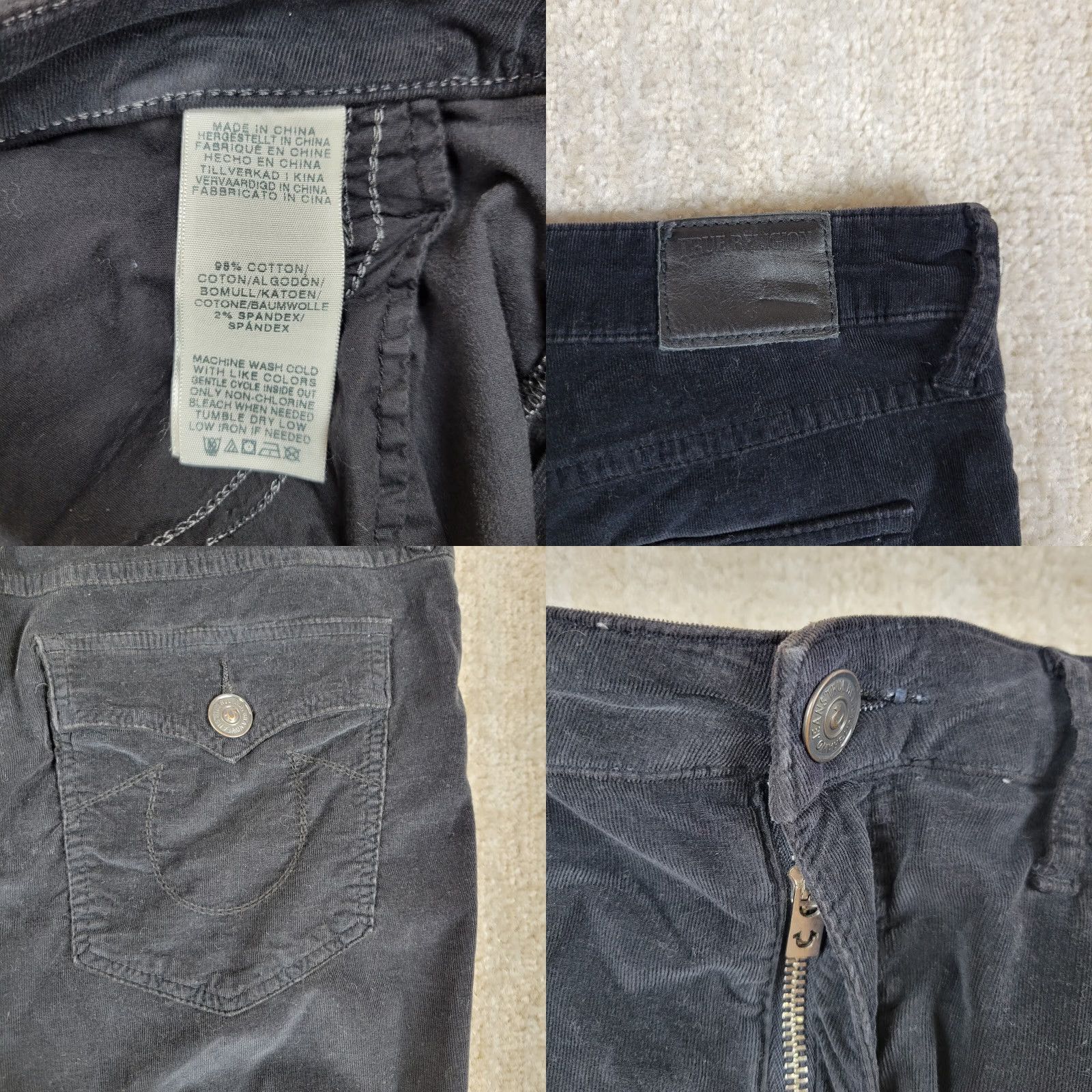 True Religion VINTAGE Size 24" / US 00 / IT 34 - 8 Thumbnail