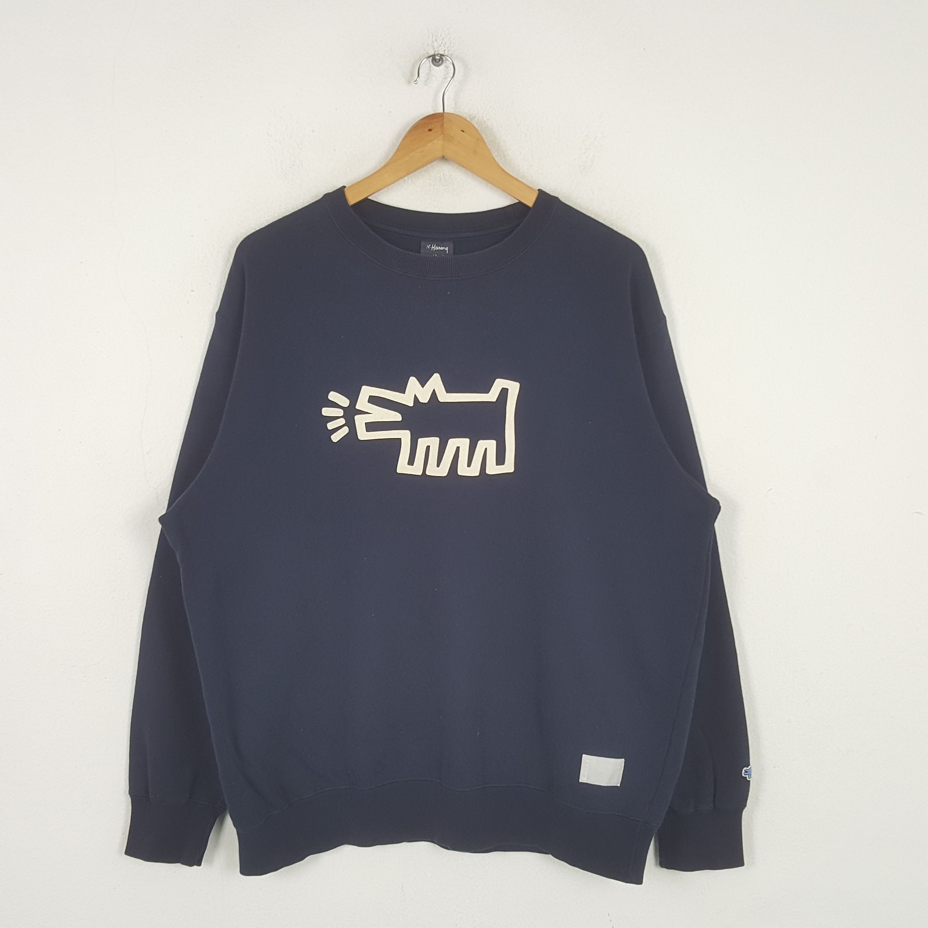 Keith Haring Vintage Keith Haring American Brand Art Sweatshirt C295N25 Size US L / EU 52-54 / 3 - 1 Thumbnail
