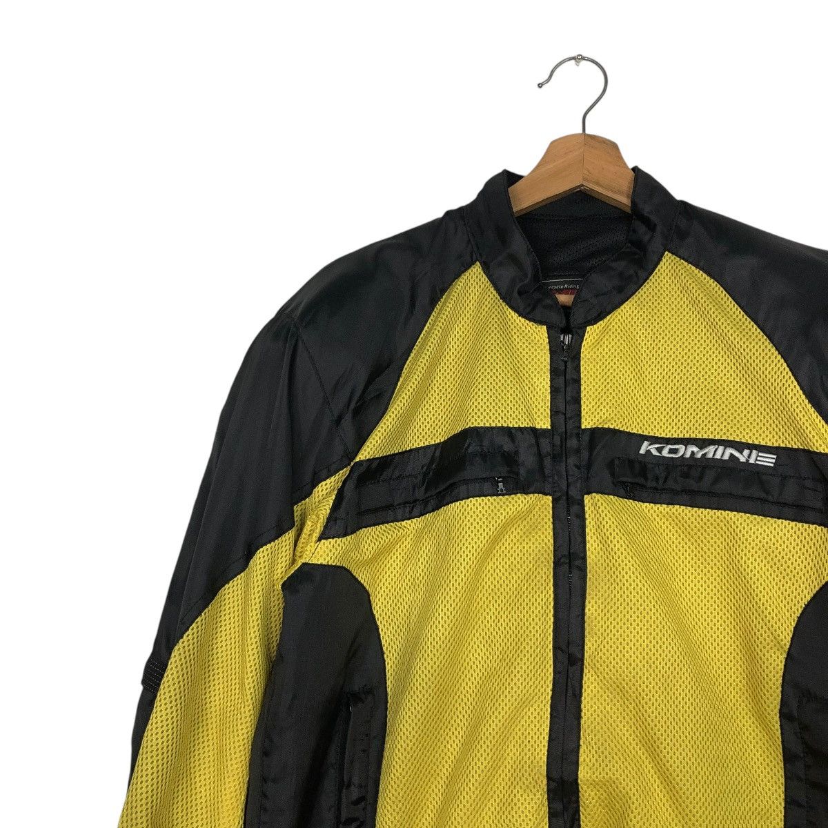 Japanese Brand 🔥VINTAGE BIKER JACKET MOTORCYCLE KOMINE PADDING SAFEY CARGO Size US L / EU 52-54 / 3 - 9 Thumbnail
