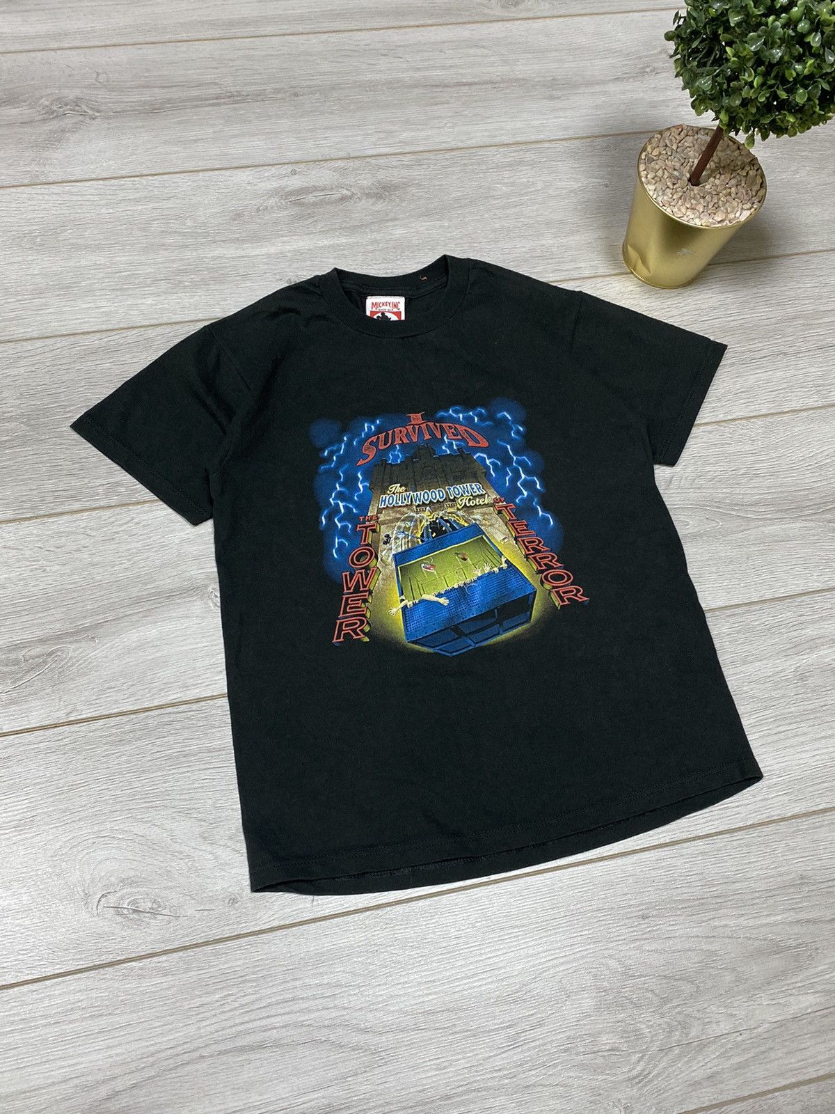 Disney Vintage 90’s USA Hollywood Tower of Terror Tee Size US S / EU 44-46 / 1 - 1 Thumbnail