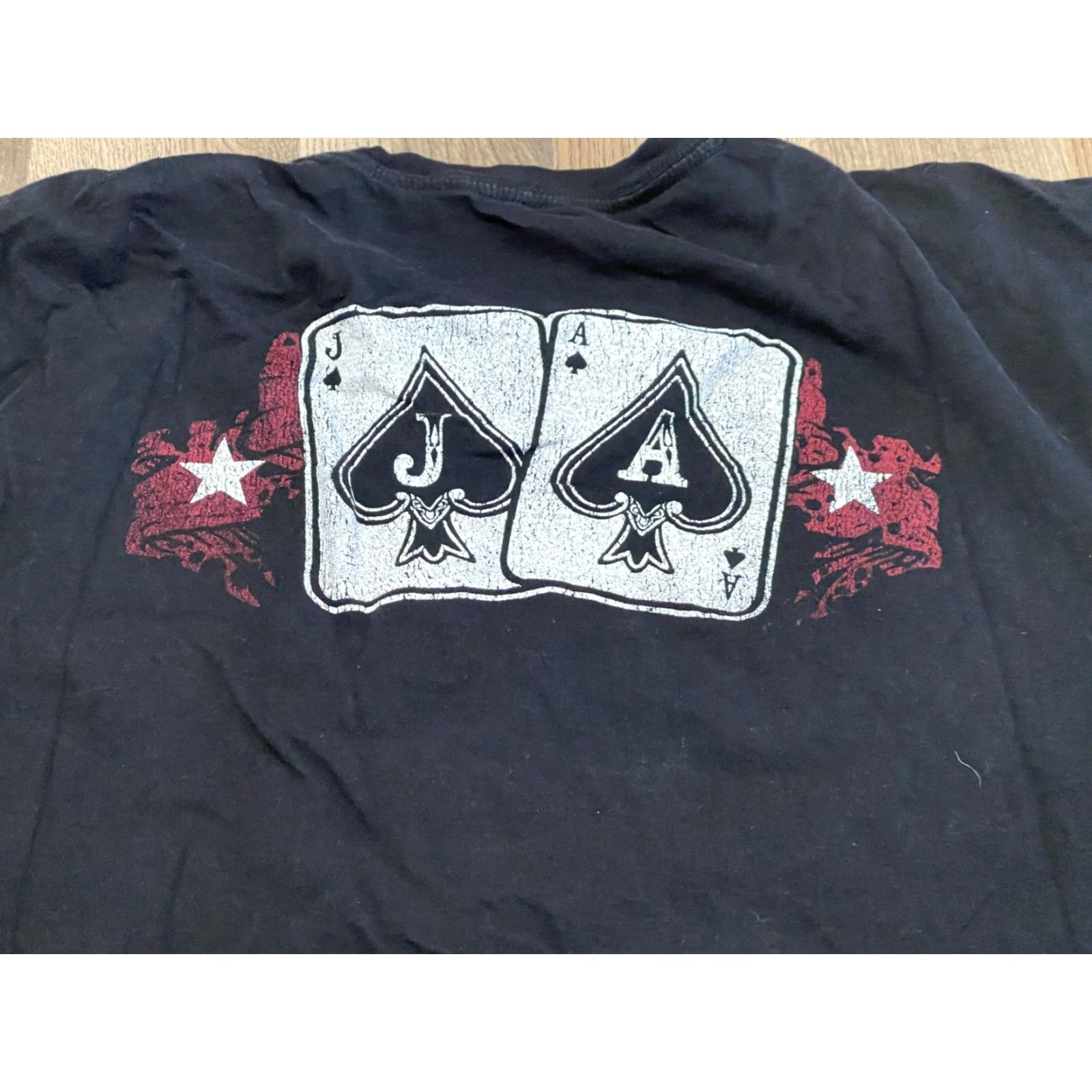 Vintage Tulex Shirt Mens L Black Jason Aldean Short Sleeve Crew Neck Graphic Print Vintage N/A? (Note: N/A not allowed) Size US L / EU 52-54 / 3 - 3 Thumbnail