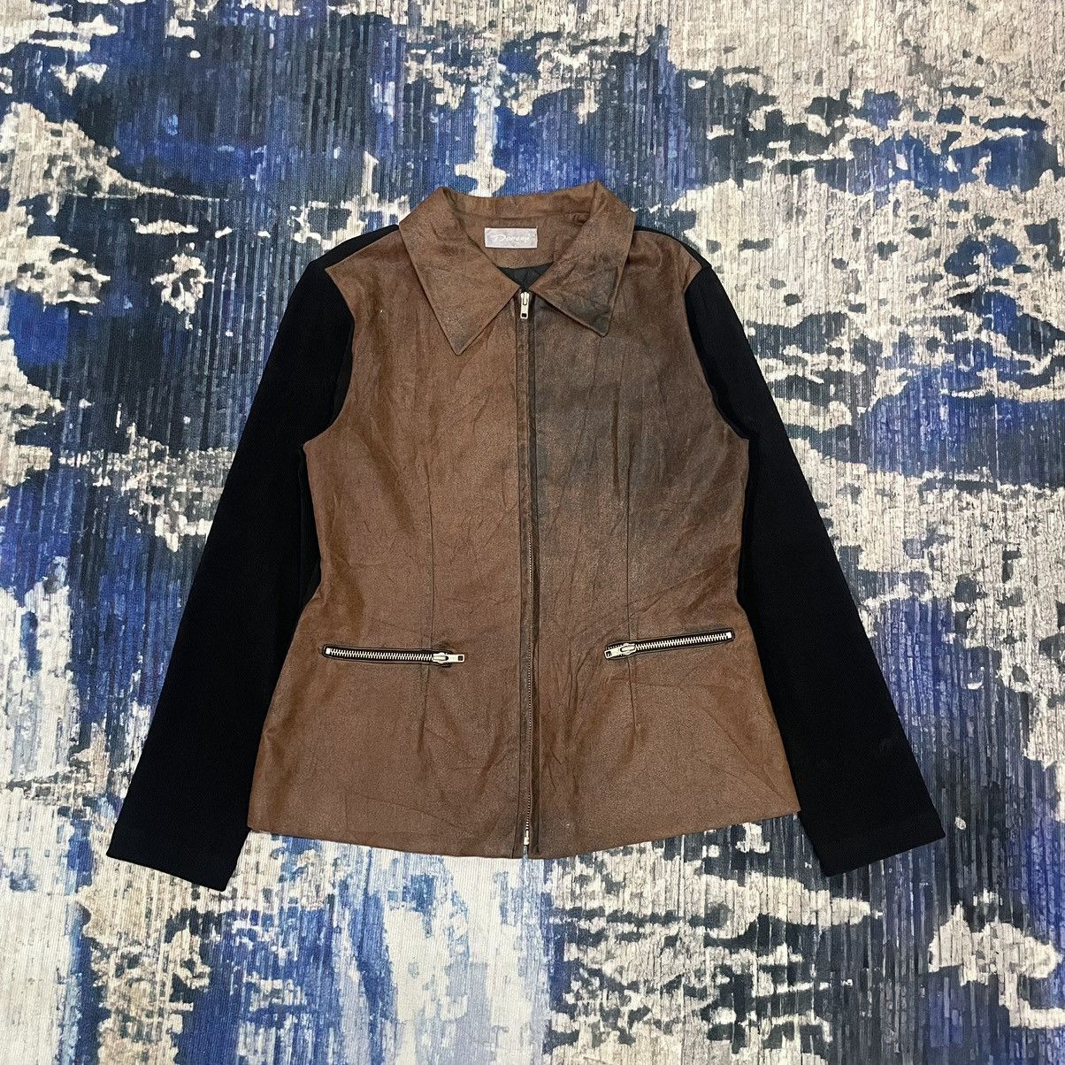Japanese Brand Vintage Doremi full zipper collar jacket women Size S / US 4 / IT 40 - 1 Thumbnail