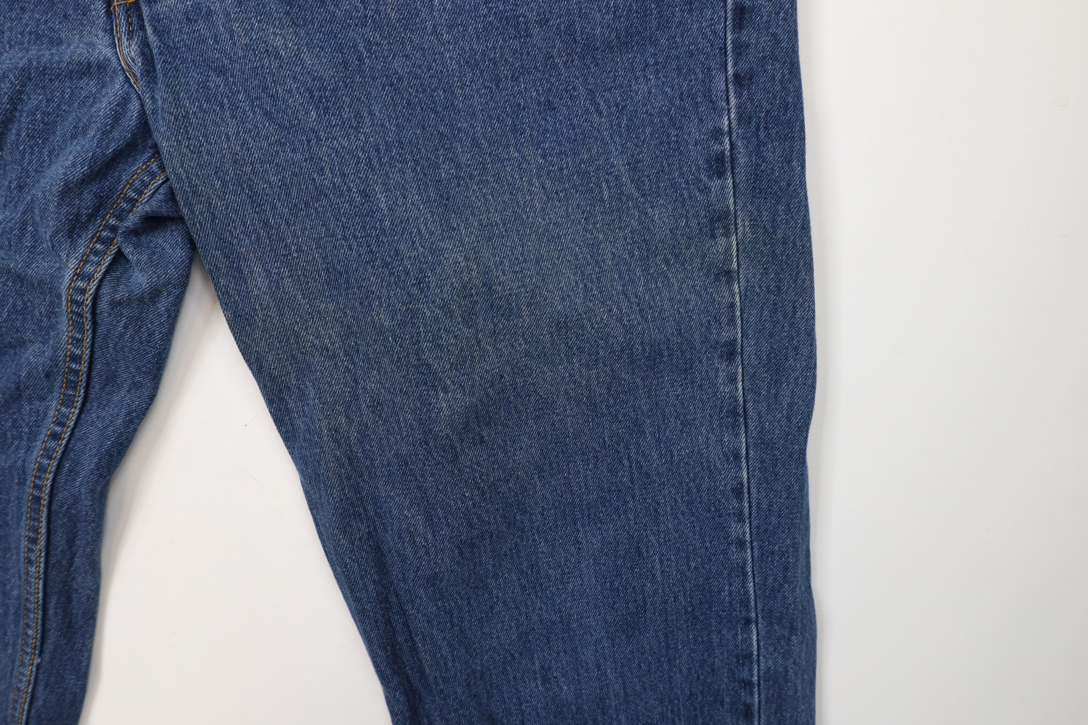 Levi's × Vintage Vintage Y2K 2002 Levis 550 Fit Denim Jeans Blue Cotton Size US 38 / EU 54 - 6 Thumbnail
