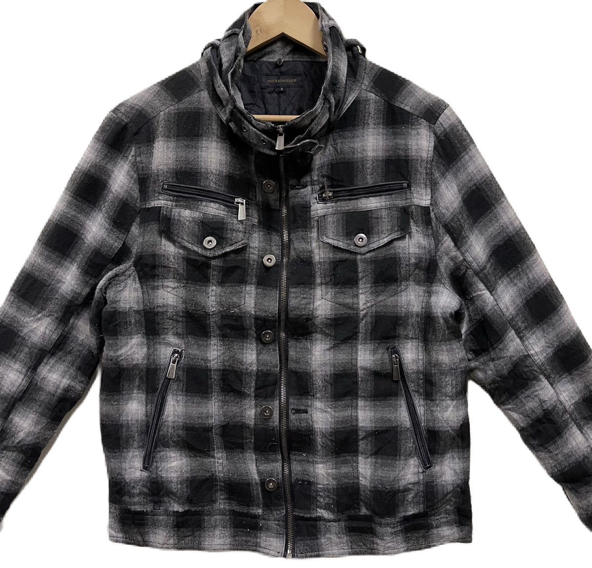 Hysteric Glamour Overarchiever Jacket Plaid Japanese Brand vkei Size US M / EU 48-50 / 2 - 4 Thumbnail