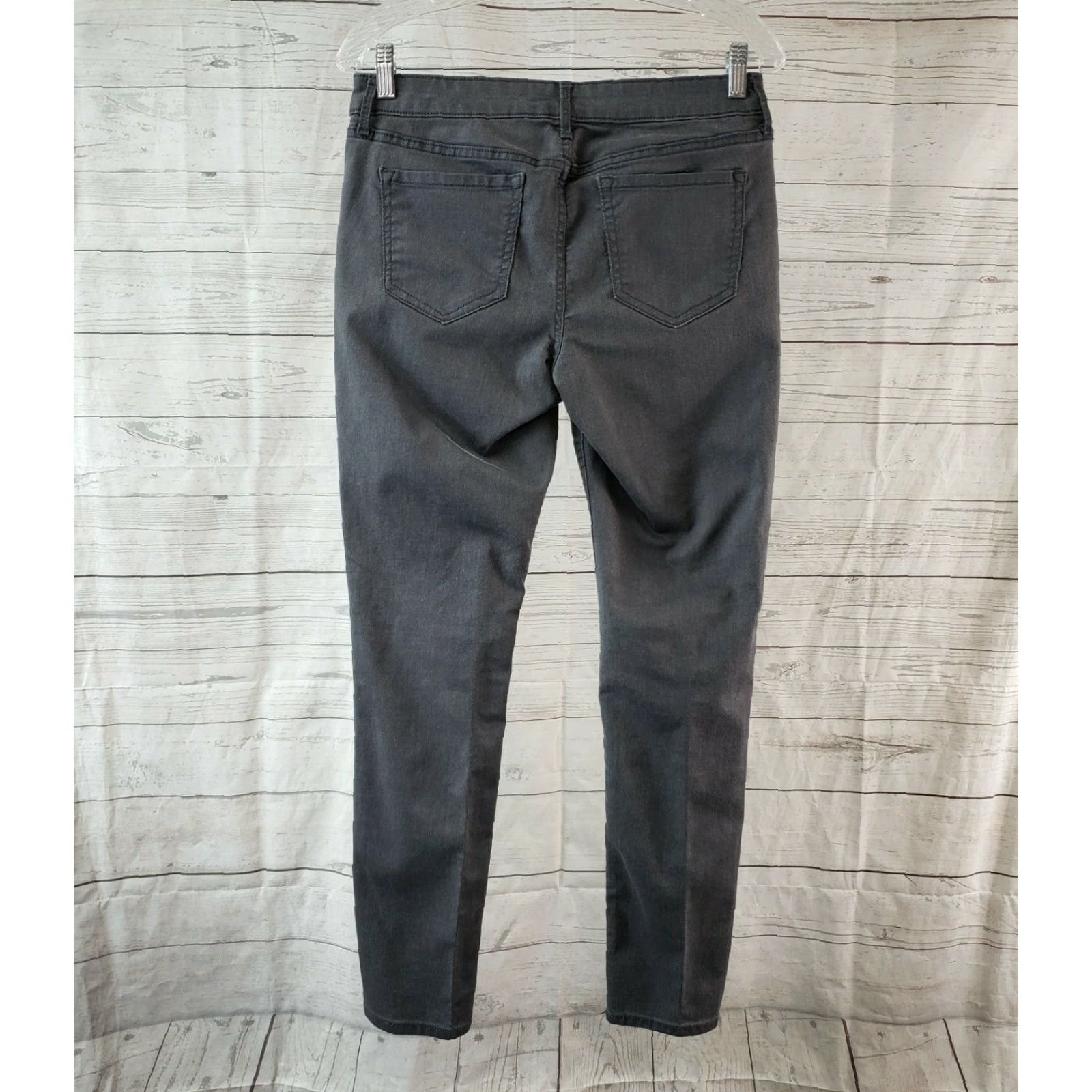 Old Navy Old Navy Womens Rockstar Skinny Jeans Sz 10 Gray Sparkly Mid Rise Size 32" / US 10 / IT 46 - 3 Thumbnail