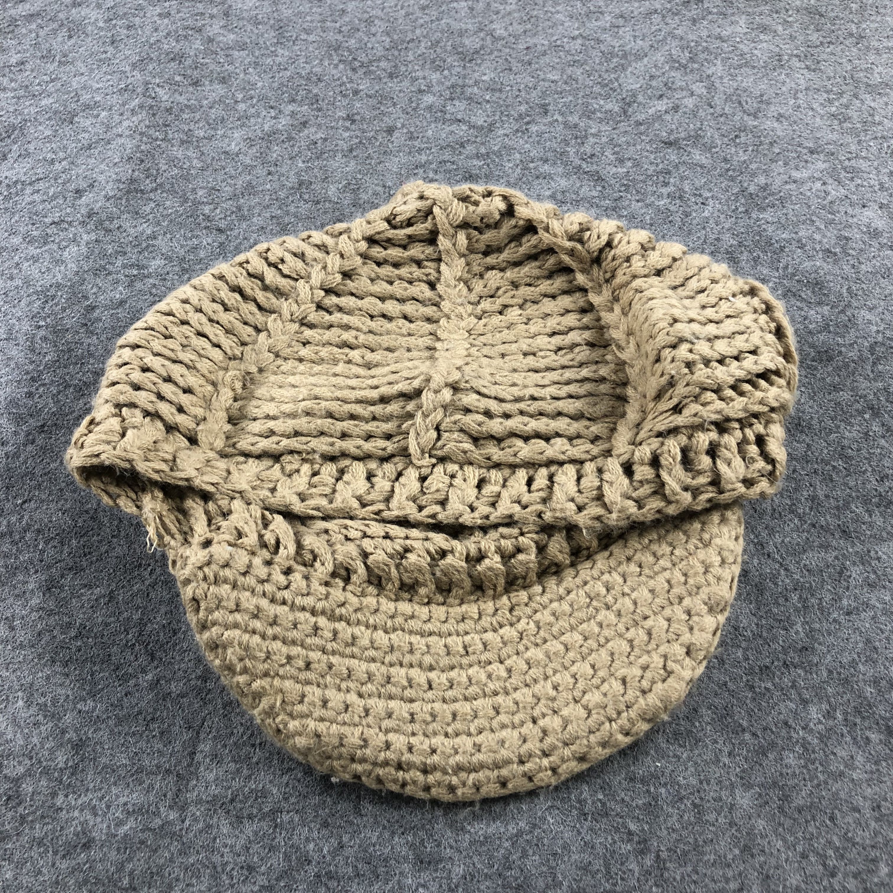 Vintage Knitted Zucca Beanie Snowcap Snow Hat Winter Hat B405 Size ONE SIZE - 4 Thumbnail