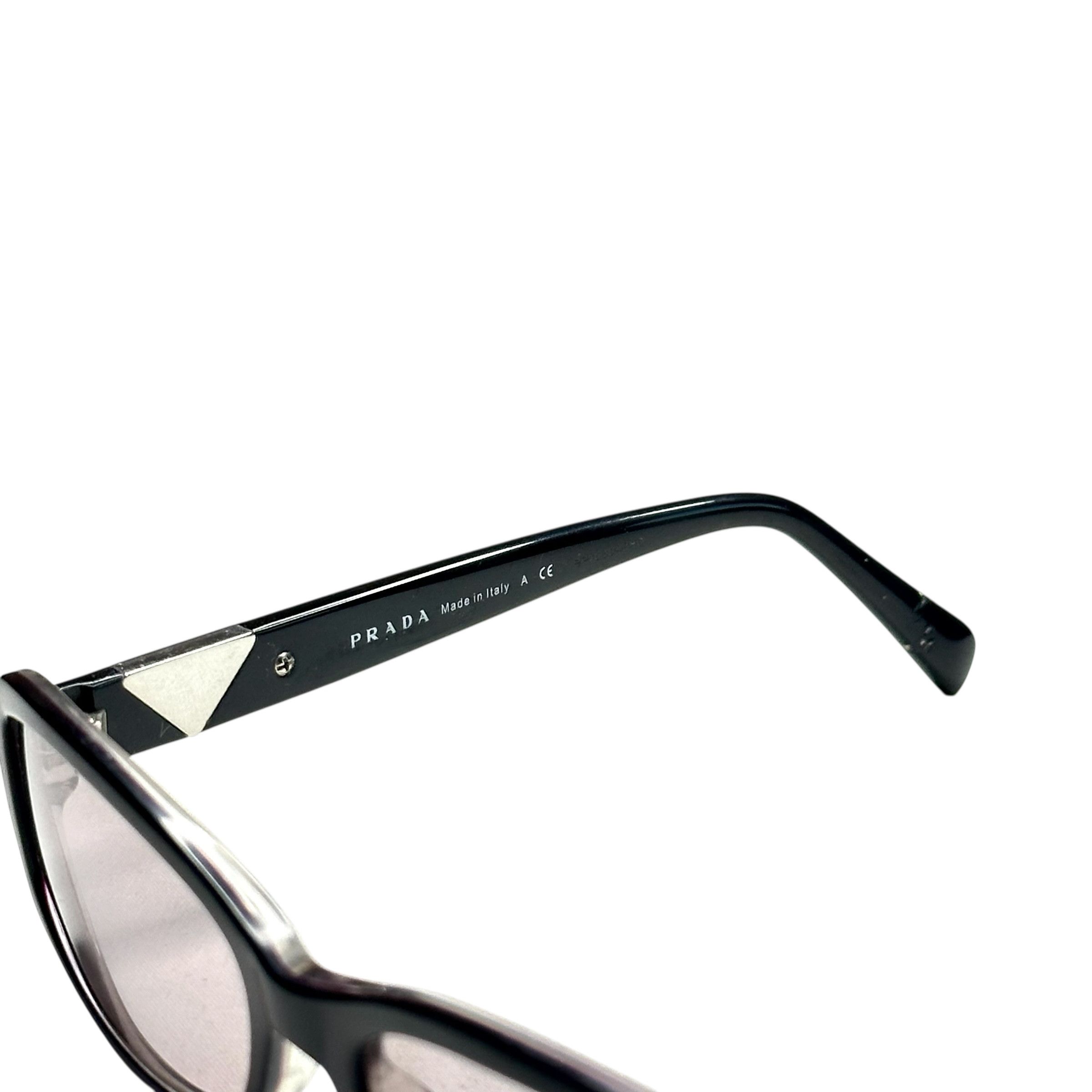 Prada Prada Iconic Triangle Logo Sunglasses Size ONE SIZE - 4 Thumbnail