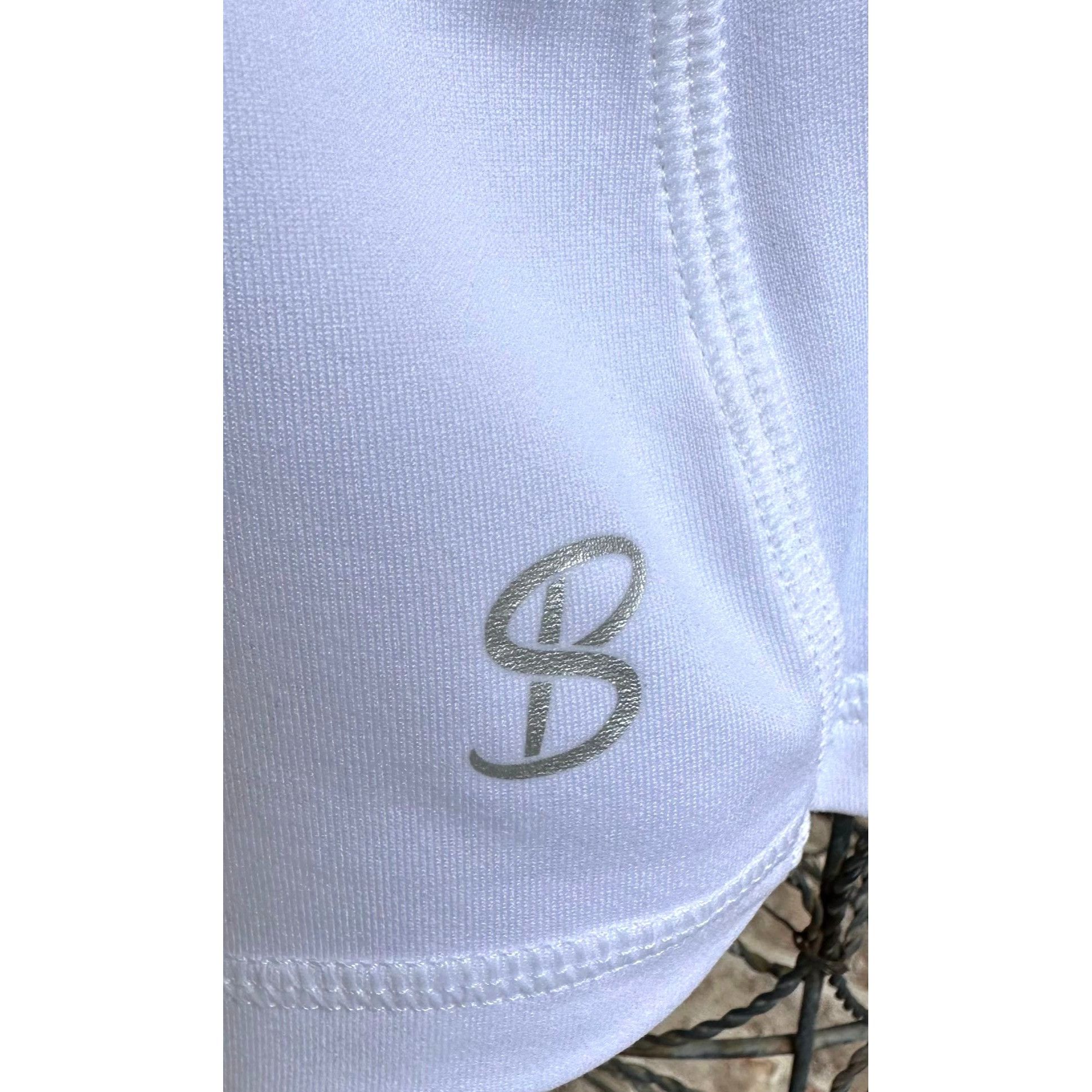 Other Bosofibella Athletic Top Large White Sleeveless Racerback Pi Size L / US 10 / IT 46 - 6 Thumbnail