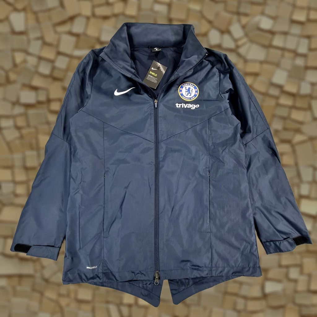 Nike Nike Chelsea FC Mens Jacket Blue Large Academy 18 Rain Shield 893796 451 Size US L / EU 52-54 / 3 - 1 Thumbnail