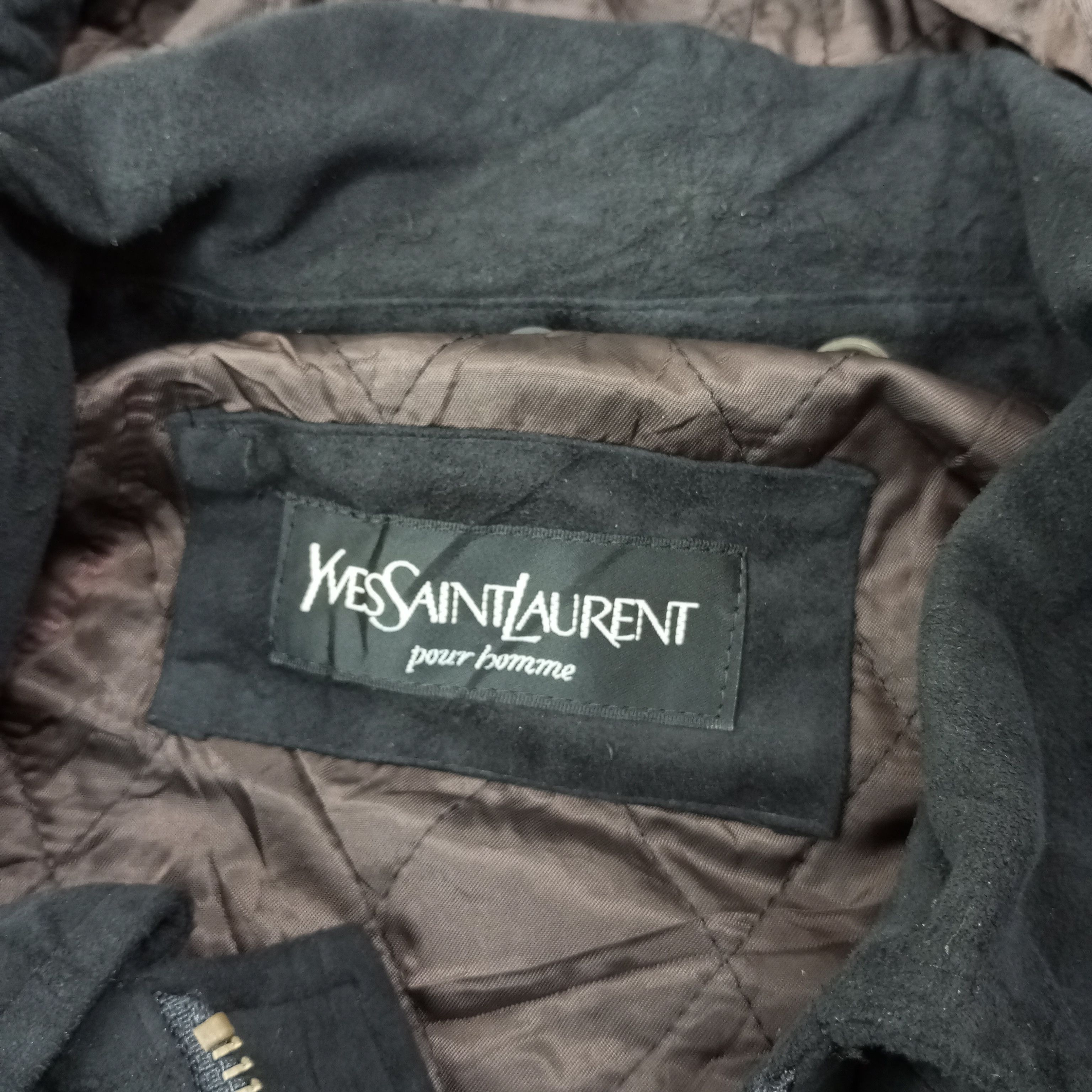 Yves Saint Laurent Yves Saint Laurent Jacket With Hoodies c250n18 Size US L / EU 52-54 / 3 - 5 Thumbnail