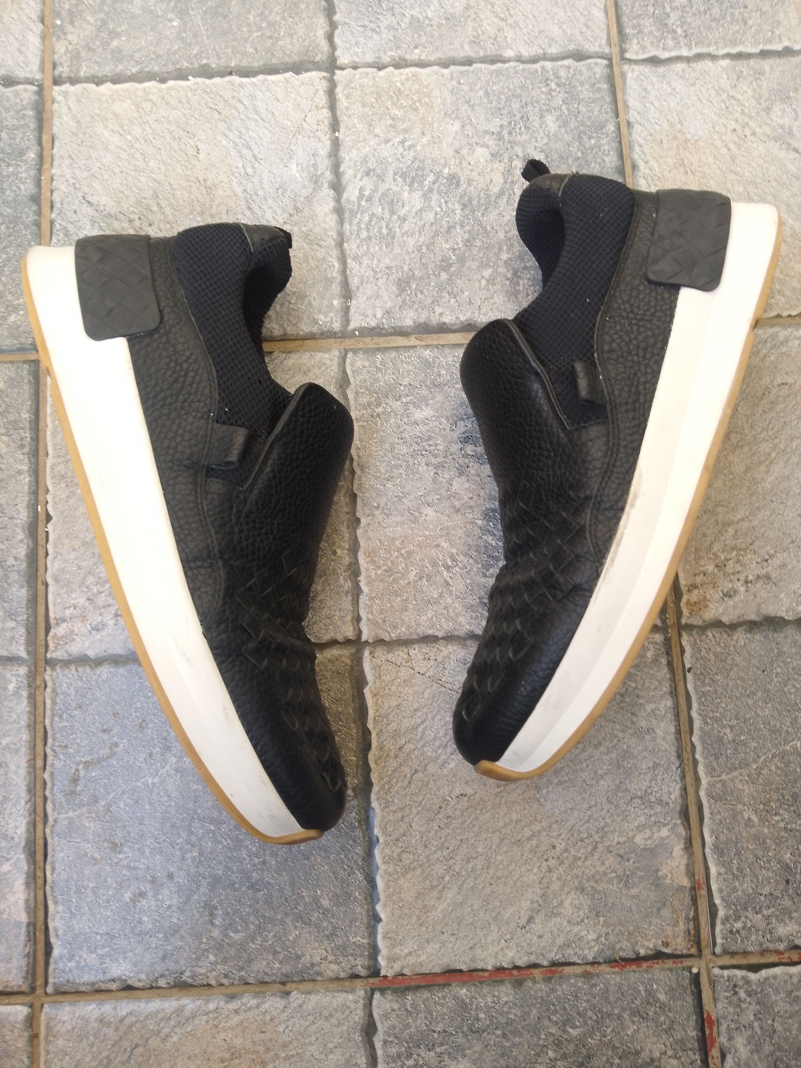 Bottega Veneta Bottega veneta Intrecciato weave leather sneakers Size US 6 / EU 39 - 4 Thumbnail