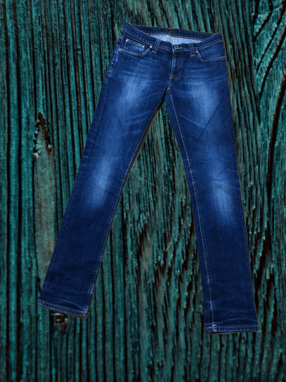 Nudie Jeans Nudie Jeans Adult Blue Denim slim Fit streetwear jeans Size 28" / US 6 / IT 42 - 1 Thumbnail