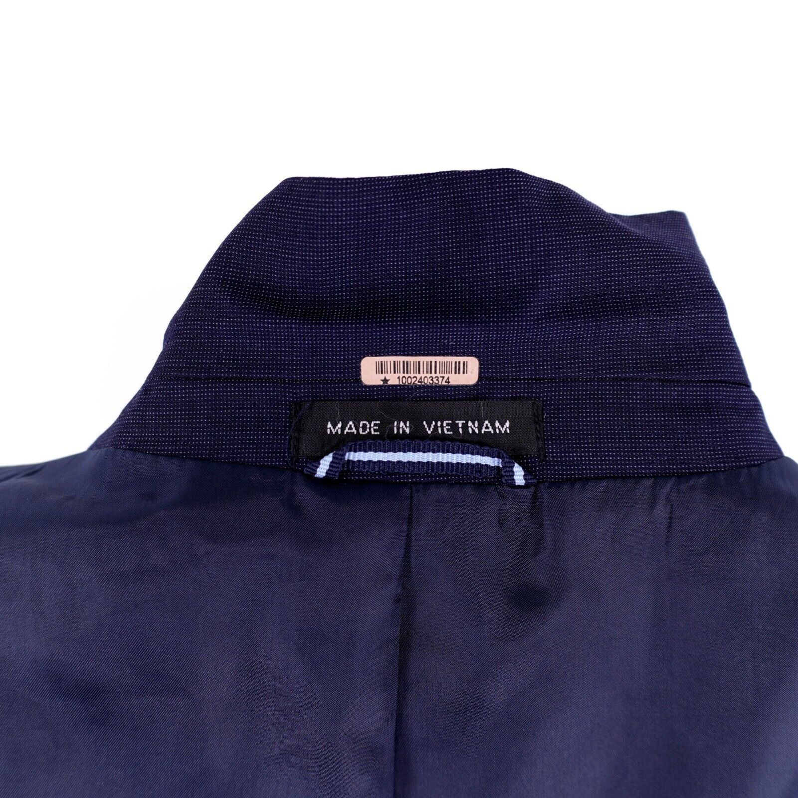 Tommy Hilfiger Tommy Hilfiger Wool Polka Dot Peak Lapel 2 Button Suit Jacke Size 42R - 13 Thumbnail
