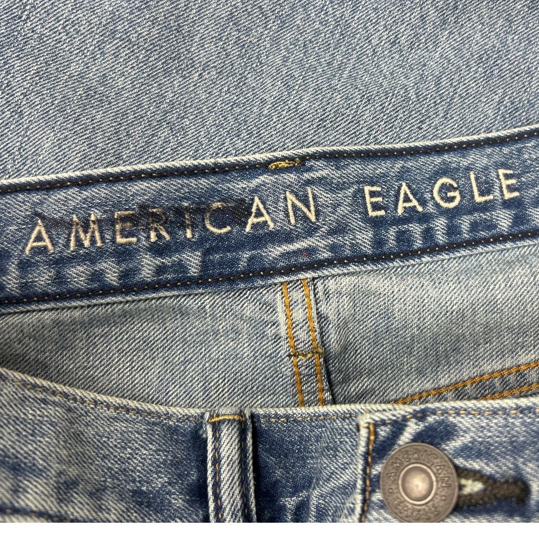 American Eagle Outfitters New American Eagle Mens Size 32 X 32 Cotton Denim Blue Jeans Size US 32 / EU 48 - 5 Thumbnail