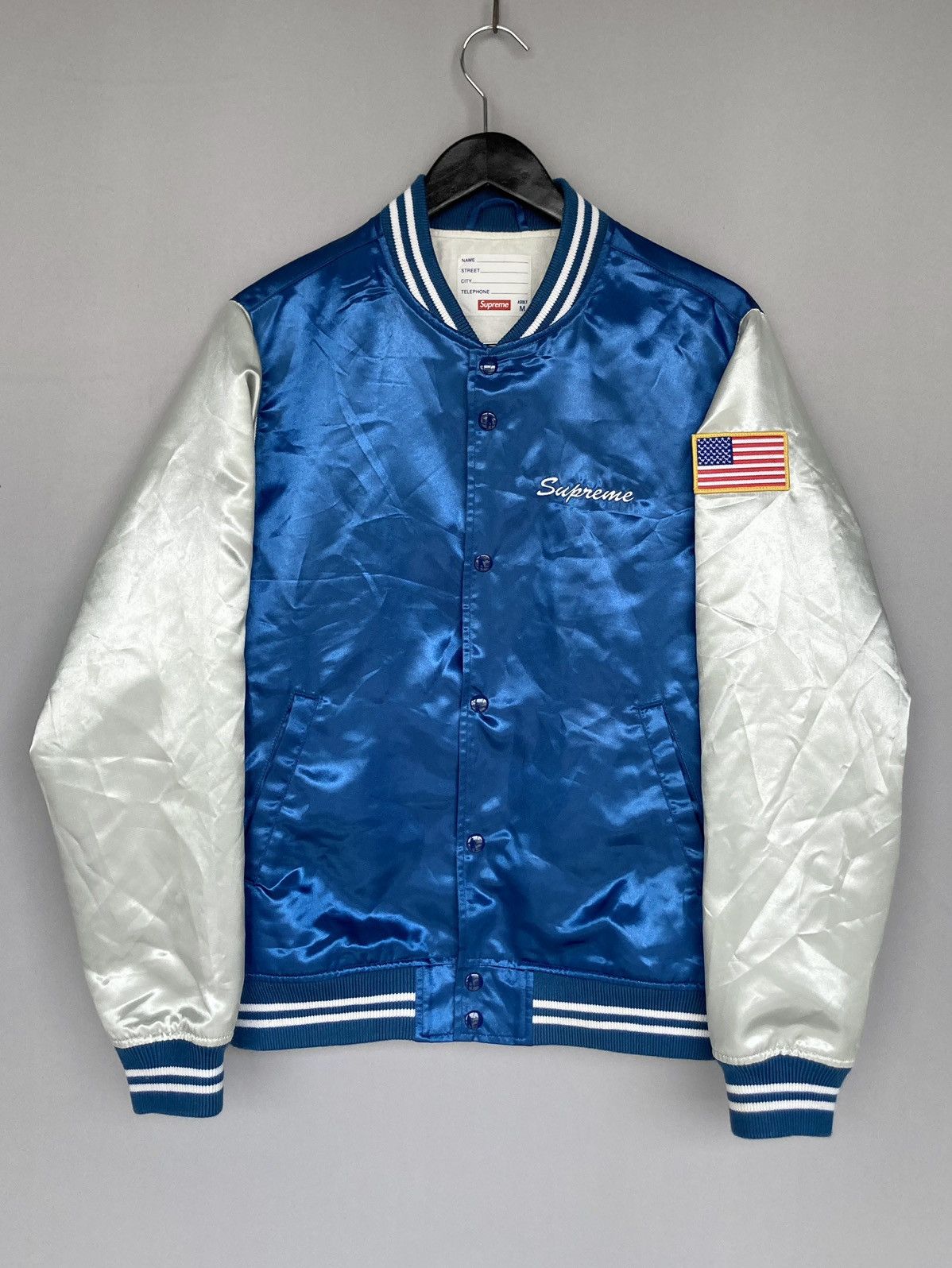 15ss Supreme Satin Club Jacket Supreme シュプリーム ジャケット、上