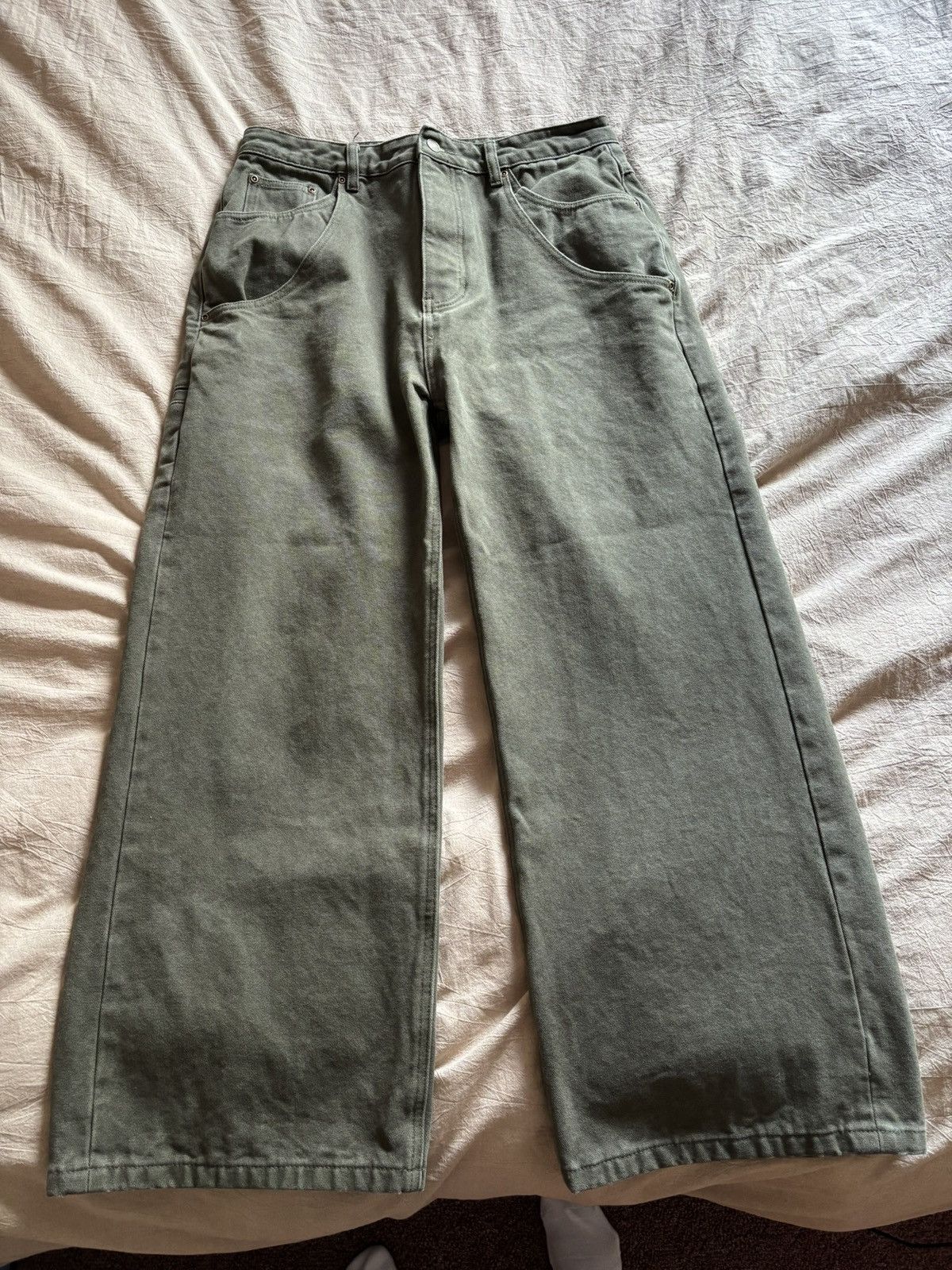 Other Crafted YNC wide leg canvas pant Size US 32 / EU 48 - 4 Thumbnail