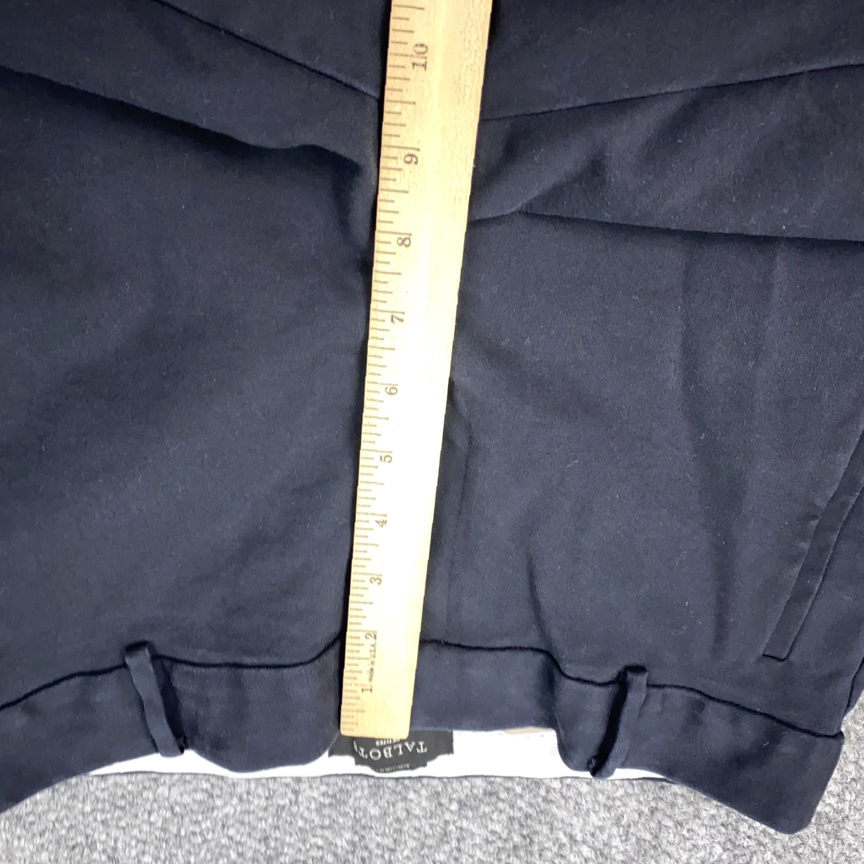 Talbots Talbots Pants Womens 8P Petite Black Newport Stretch Ankle Chino Trousers Size 30" / US 8 / IT 44 - 5 Thumbnail