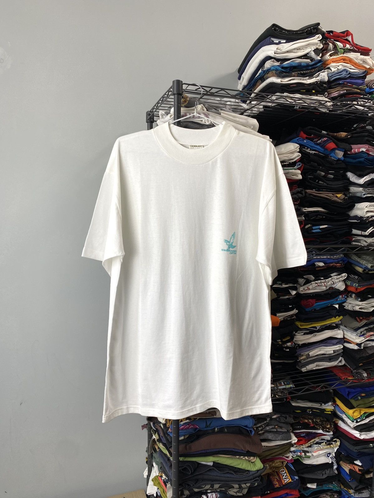 Swarovski 70-80’s Vintage Swarovski Optik T Shirt Archive Luxury Size US XL / EU 56 / 4 - 1 Thumbnail