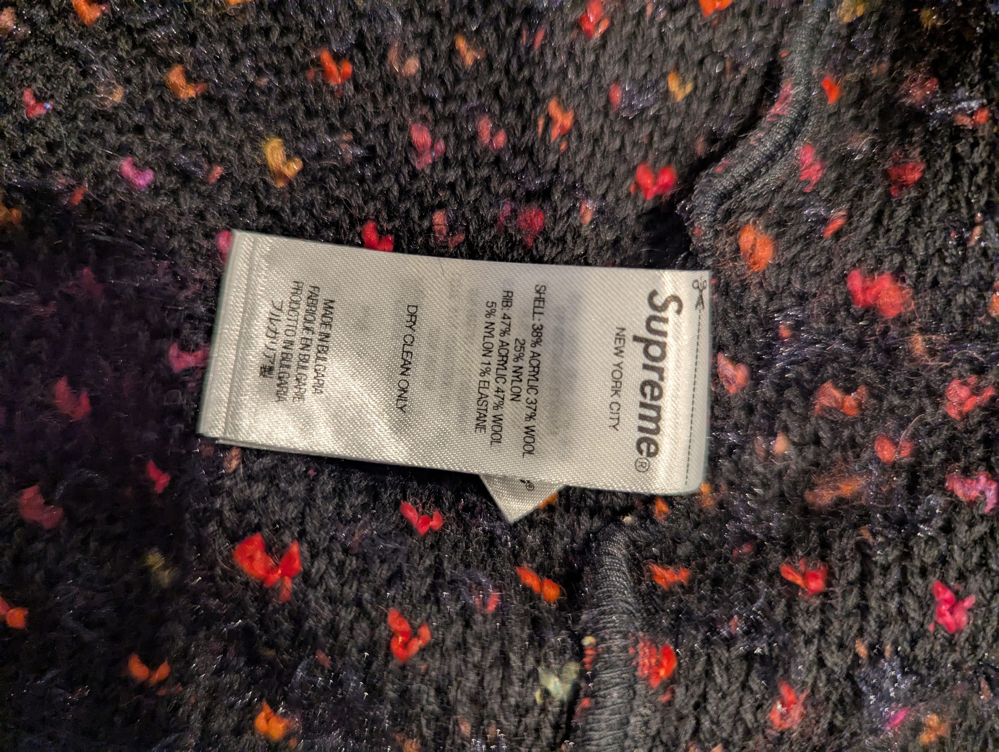 Supreme Supreme Textured Cardigan (FW25) - Orange Size US M / EU 48-50 / 2 - 4 Thumbnail