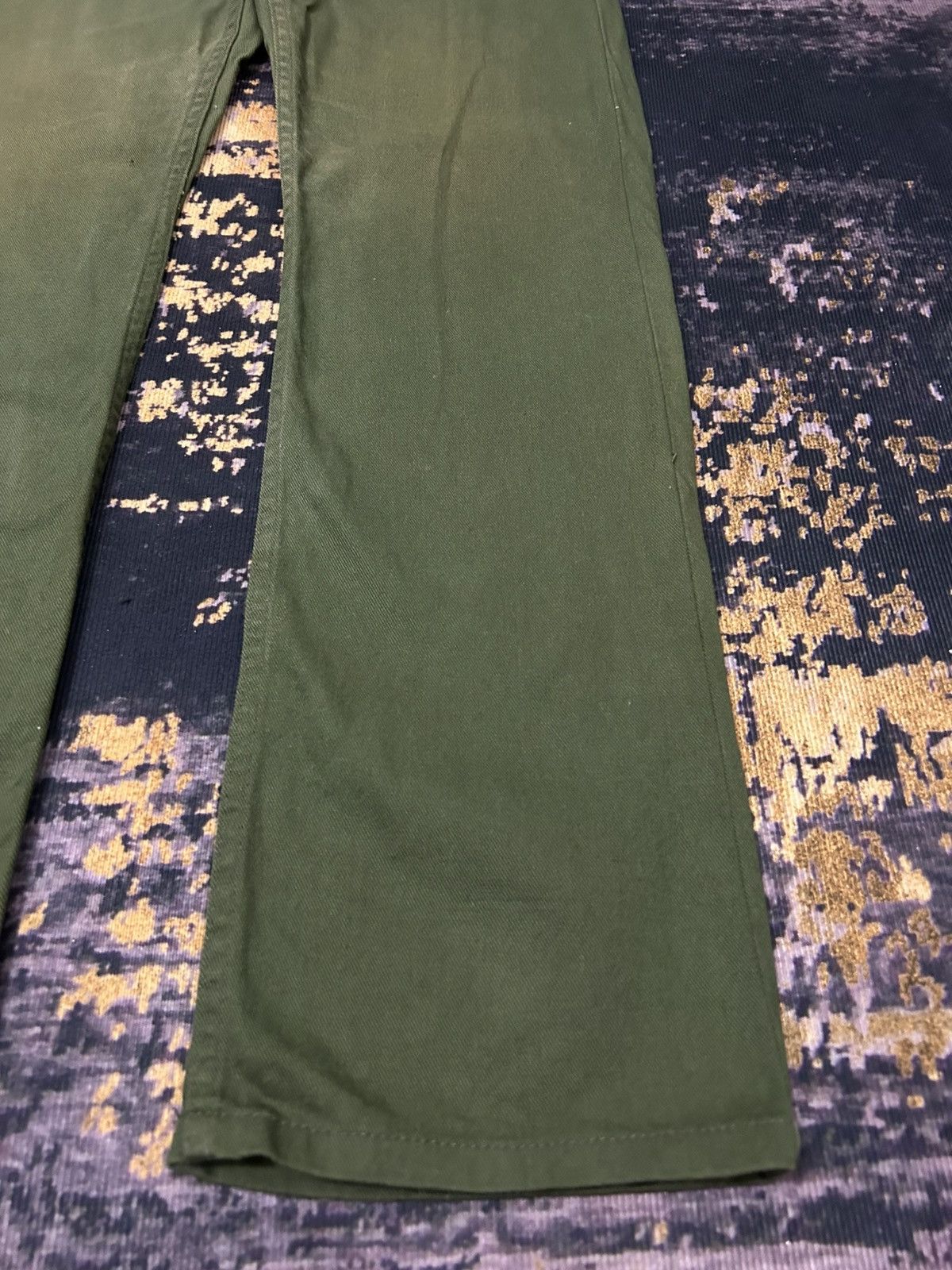 Filson Filson Army Green Sun Faded Pants Size US 33 - 8 Thumbnail