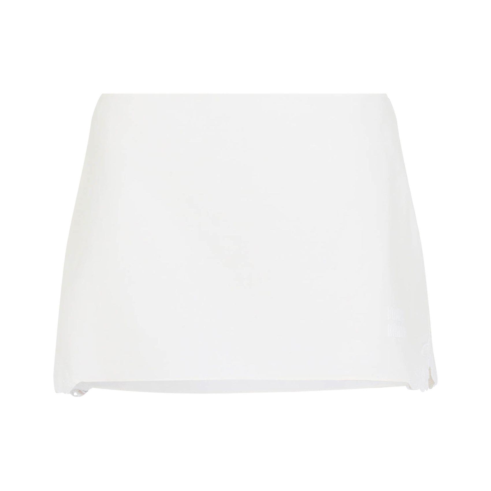 Miu Miu Miu Miu Linen and Cotton Mini Skirt Size 28" / US 6 / IT 42 - 1 Thumbnail