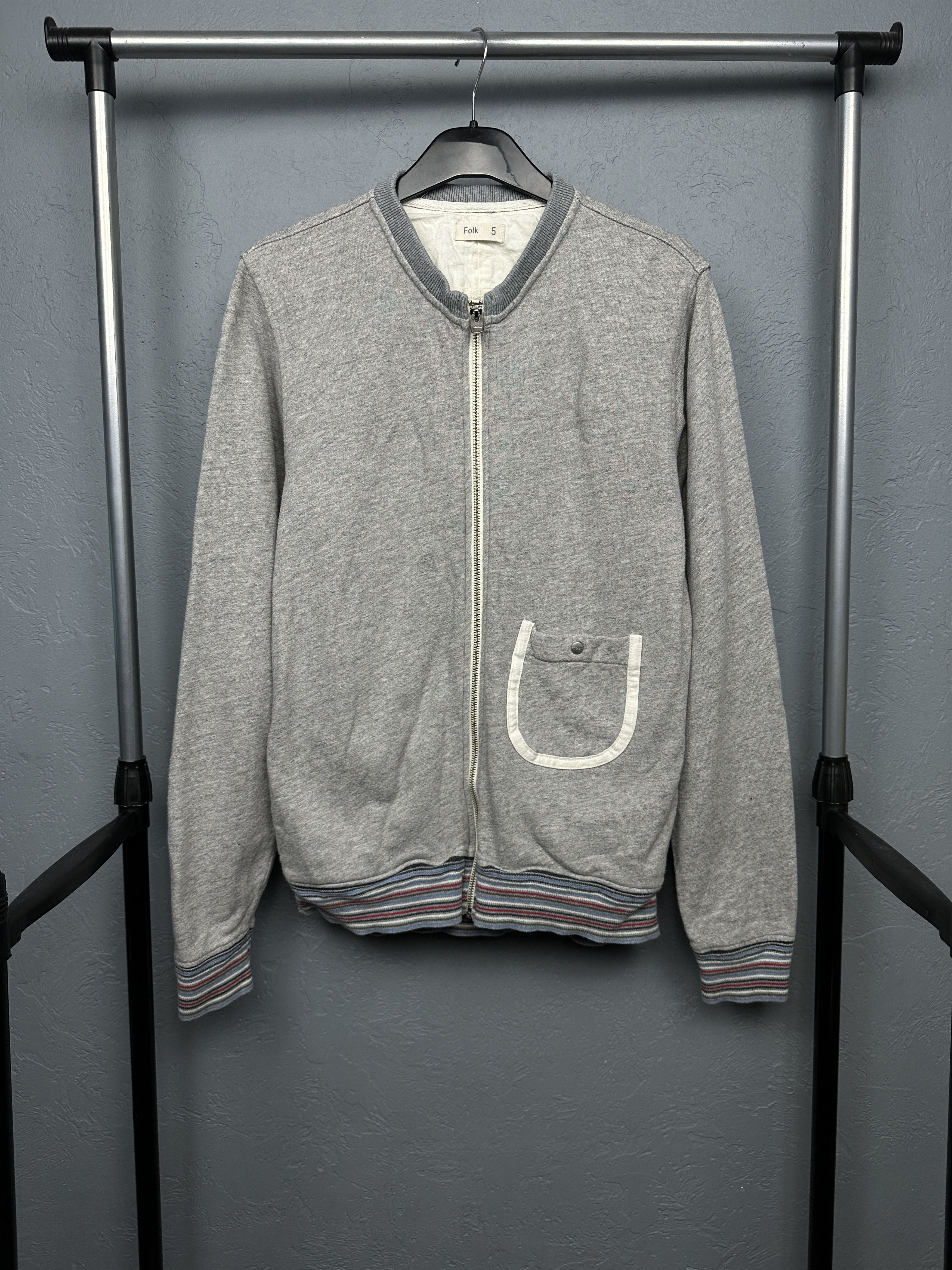 Folk Folk Vintage Mens Full Zip Sweatshirt Hoodie Size US L / EU 52-54 / 3 - 1 Thumbnail