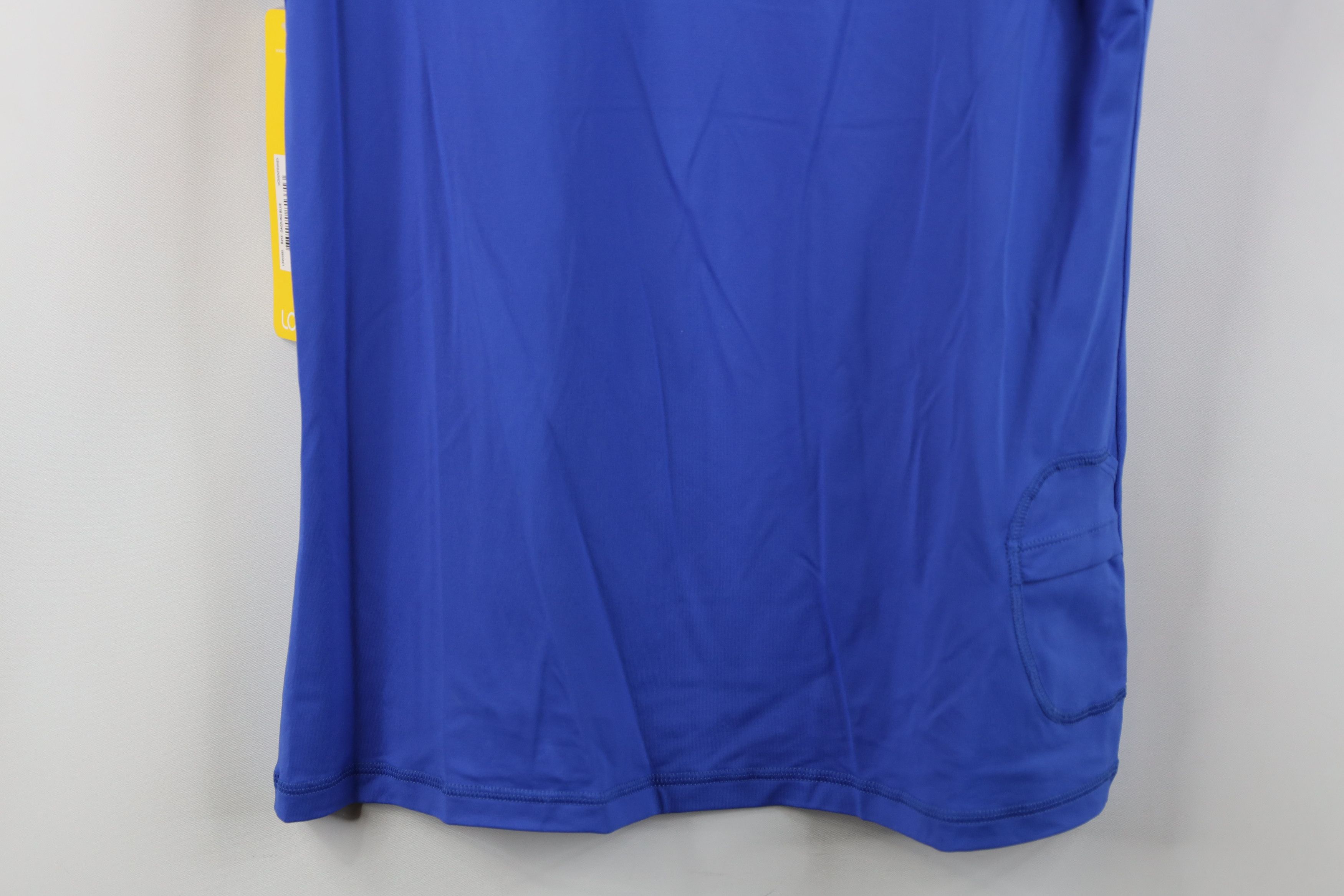 Vintage New Lole Knit Cardio Running Jogging Yoga Gym T-Shirt Blue Size XL / US 12-14 / IT 48-50 - 15 Thumbnail