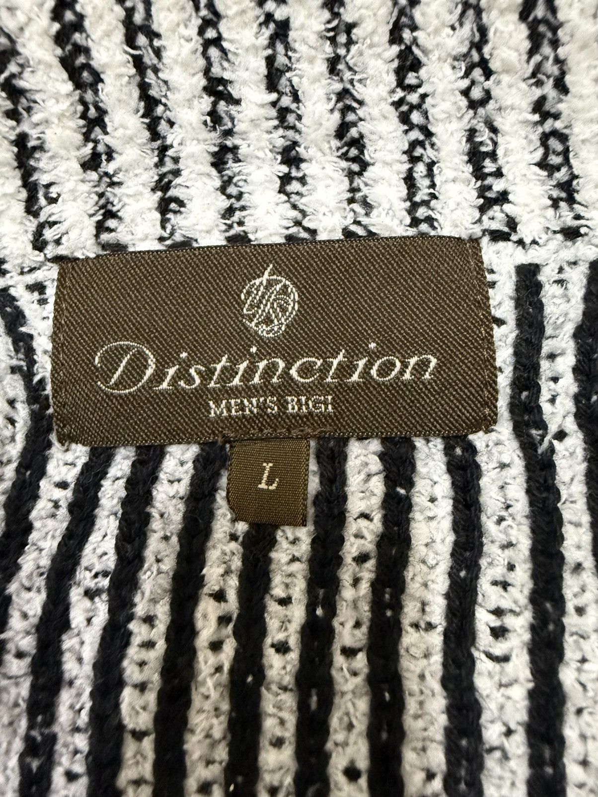 BIGI × Japanese Brand Men’s Bigi Knit Stripe Cardigan Size US S / EU 44-46 / 1 - 7 Thumbnail