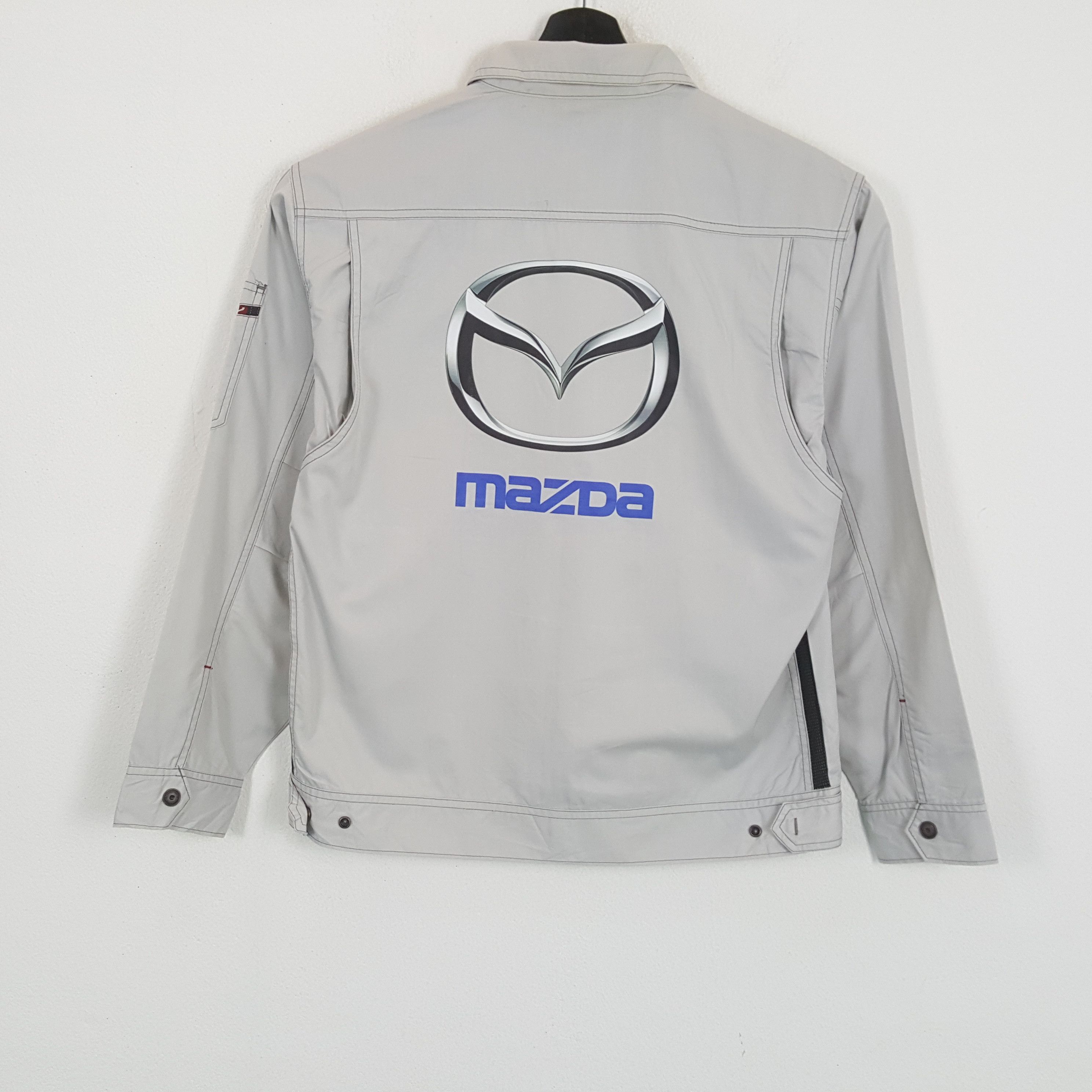 Japanese Brand × Vintage MAZDA Japanese Motorsports Brand Custom Art Jacket Size US M / EU 48-50 / 2 - 1 Thumbnail