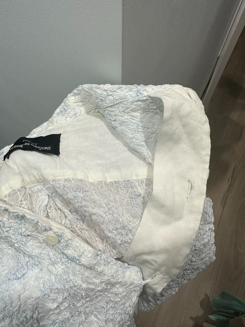 Comme des Garcons Comme Des Garcons White and blue short sleeves 2504-Nextarr Size M / US 6-8 / IT 42-44 - 9 Thumbnail