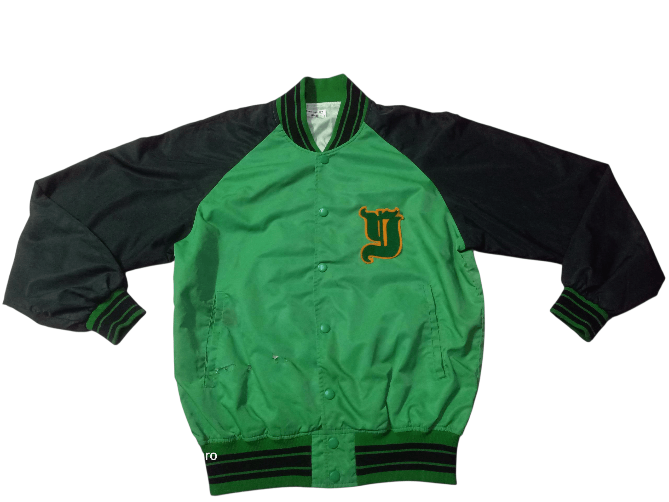 Descente 💥Vintage Descente Bombers Jacket Baseball 💥 Size US L / EU 52-54 / 3 - 2 Thumbnail