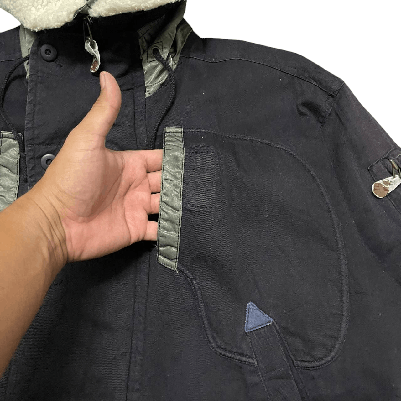 Admirable Co. Vintage Admirable Bomber Hooded Jacket Issey Miyake Style Size US L / EU 52-54 / 3 - 7 Thumbnail