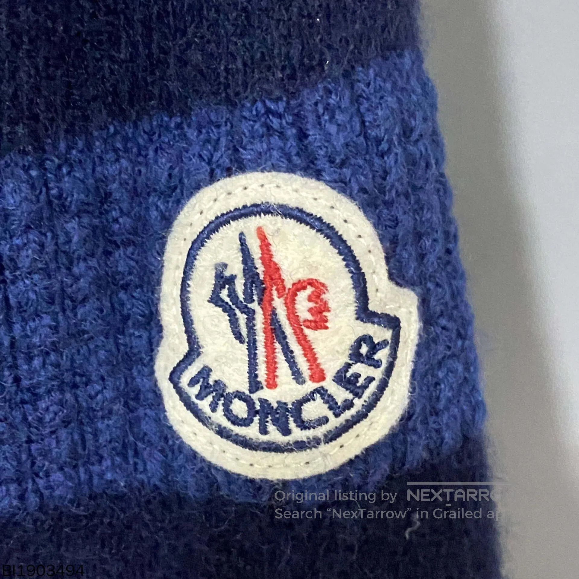 Moncler moncler puffer jacket with knitted sleeves. Size US M / EU 48-50 / 2 - 4 Thumbnail