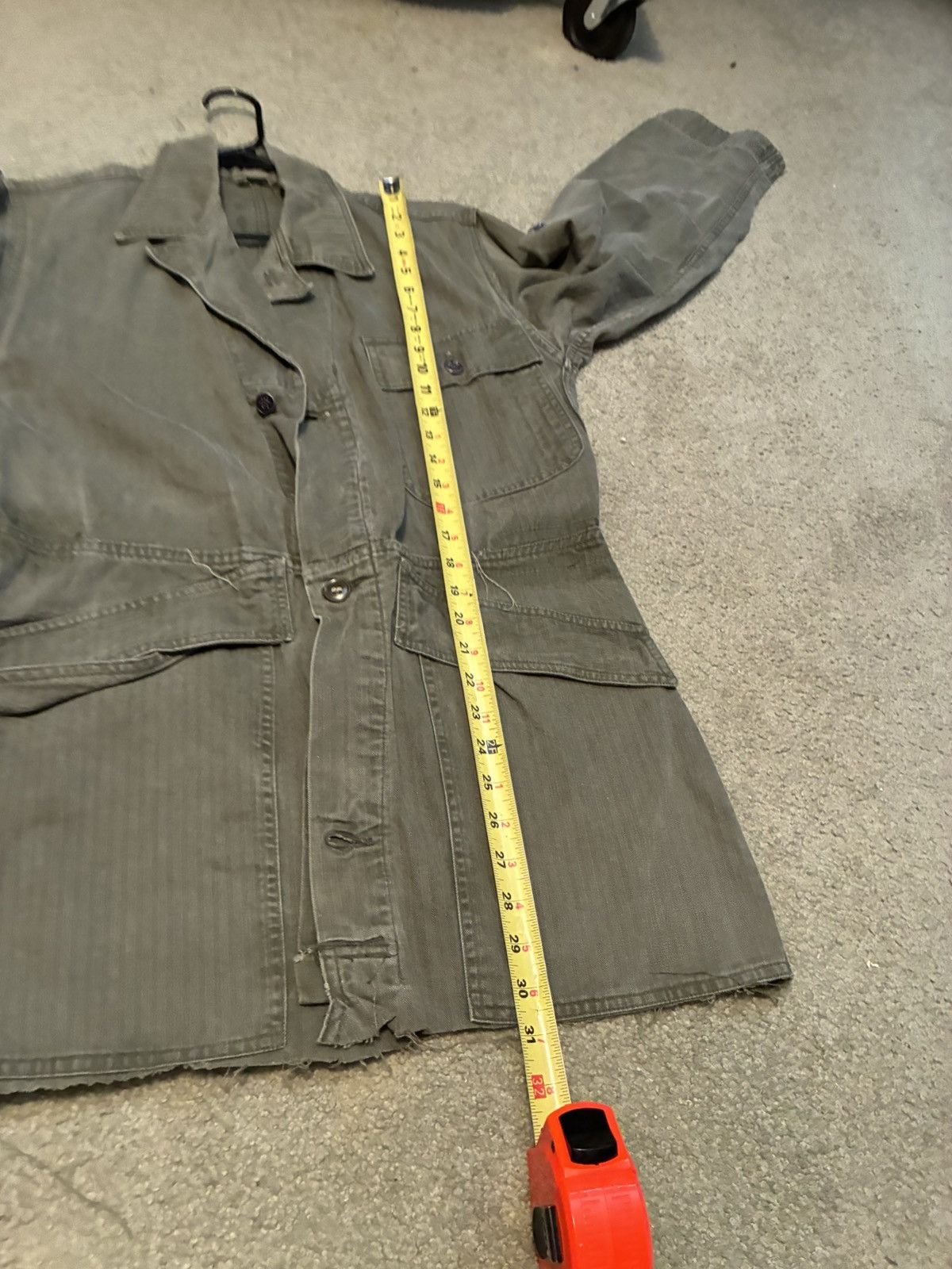 Vintage Vintage 1950s US Army hbt modified jacket Size US S / EU 44-46 / 1 - 8 Thumbnail
