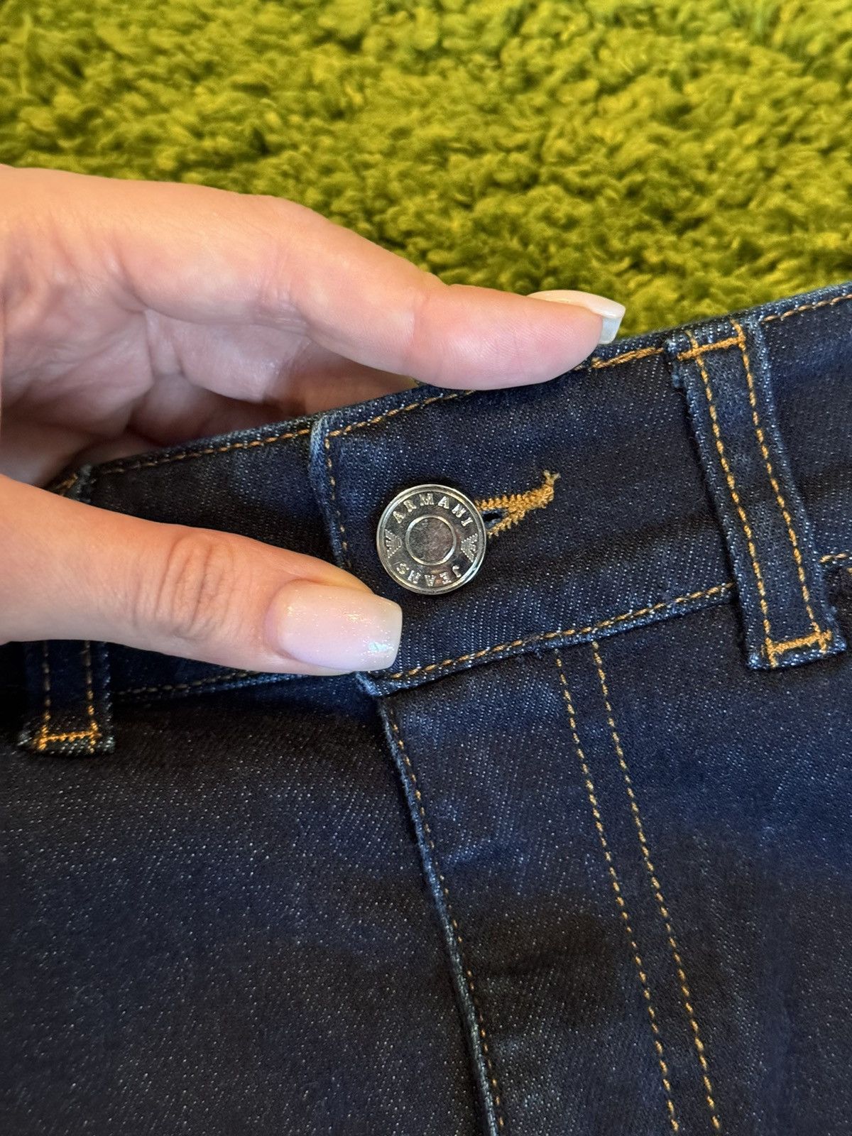 Armani × Designer × Giorgio Armani Armani skinny tall fit jeans denim Size 27" / US 4 / IT 40 - 3 Thumbnail