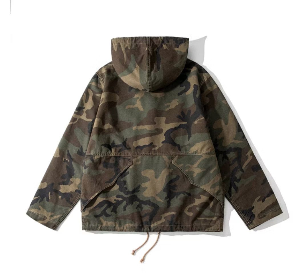 Japanese Brand Army camouflage colour combat style hoodie jacket Size US M / EU 48-50 / 2 - 2 Thumbnail