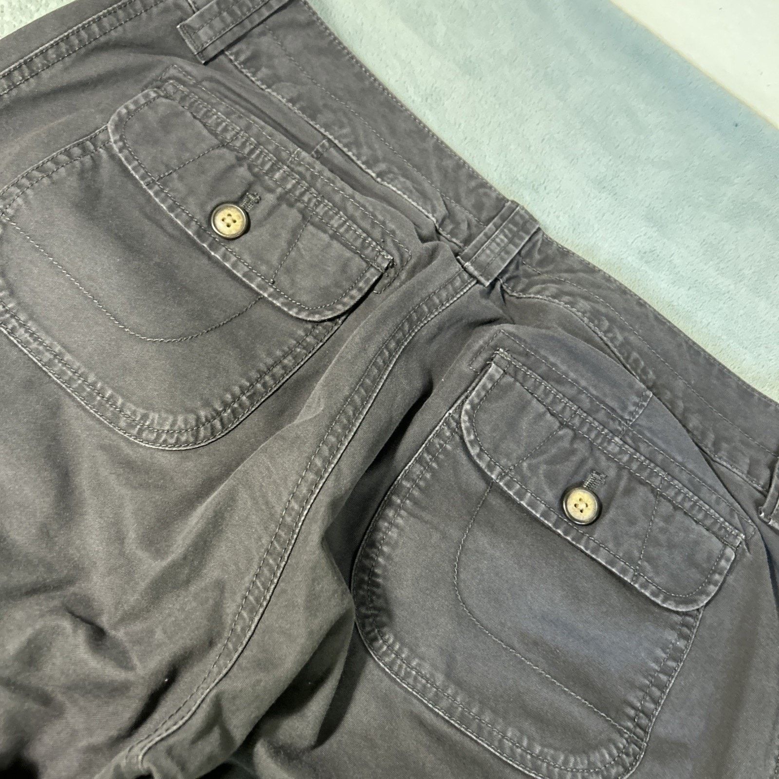 Eddie Bauer Straight Cargo Pants Wms 10 36x30 Hamilton Utility Surplus Size 36" / US 14 / IT 50 - 9 Thumbnail