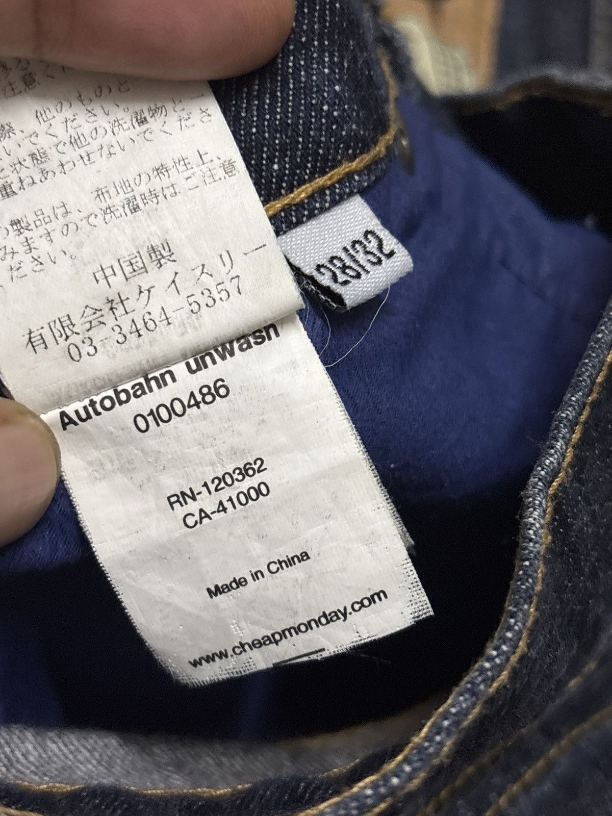 Cheap Monday CHEAP MONDAY DENIM Size US 33 - 3 Thumbnail